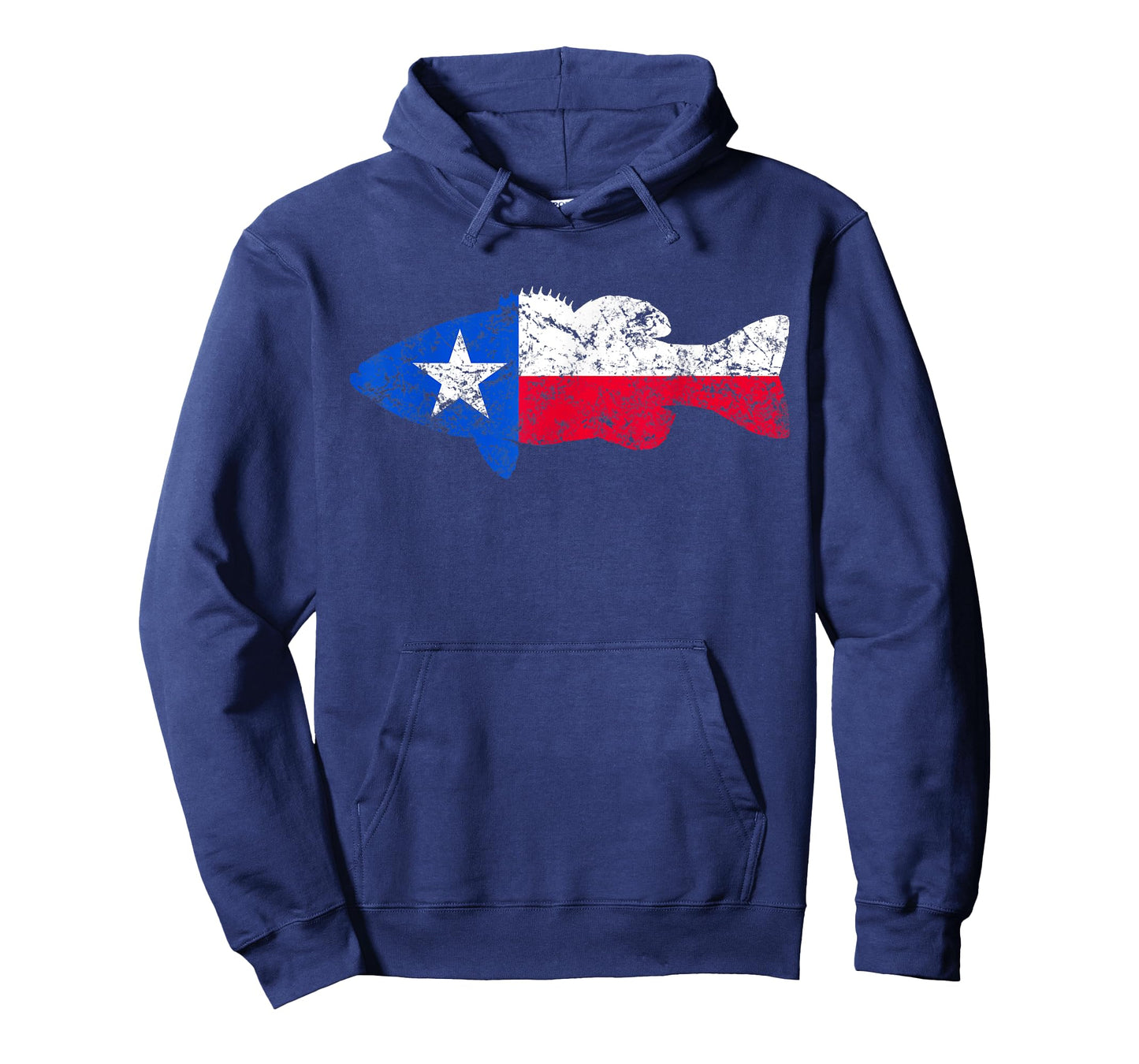 Texas Flag Smallmouth Bass Fishing T-Shirt T-Shirt