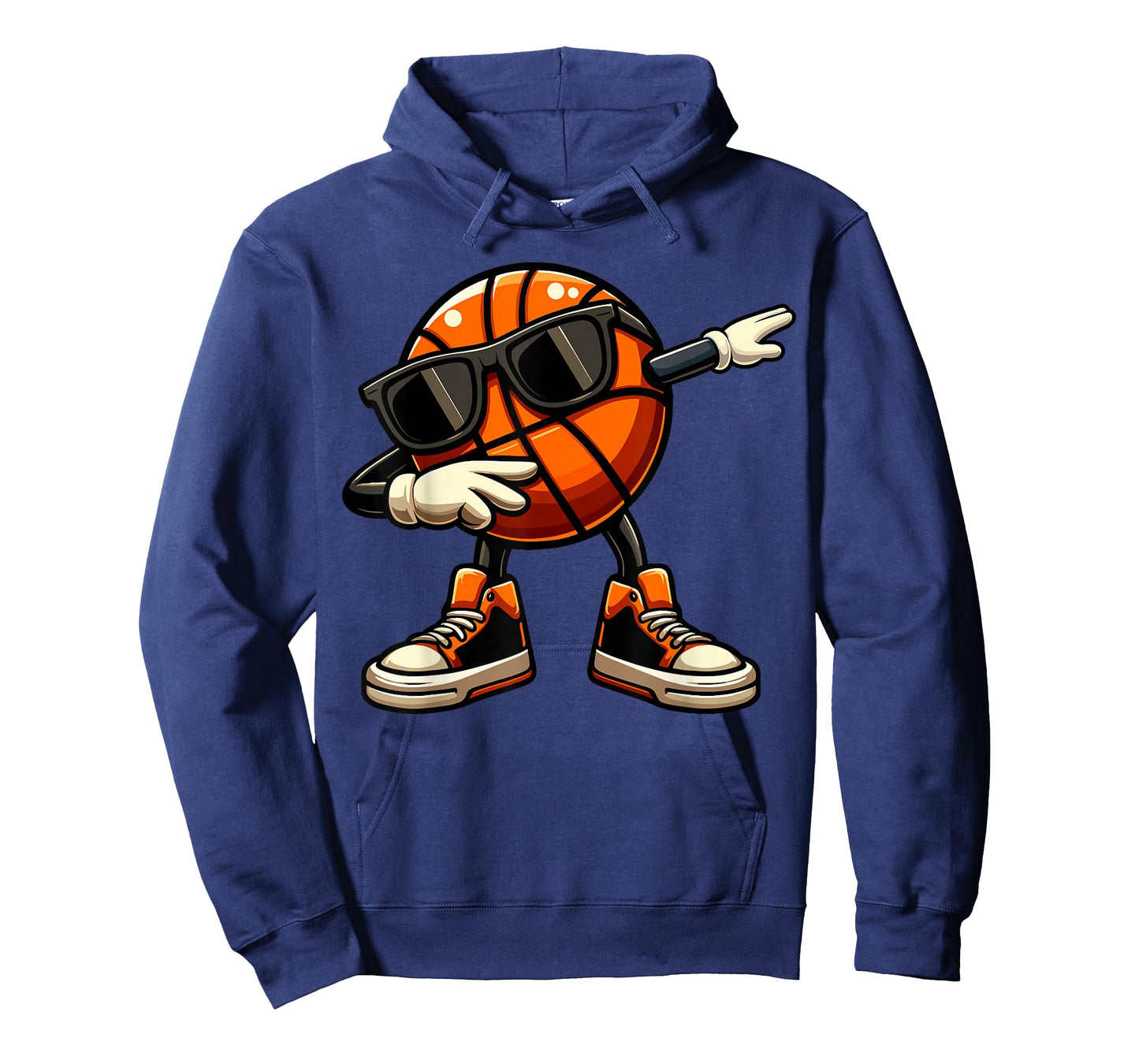 Dabbing Basketball Ball Sunglasses Basketball T-Shirt