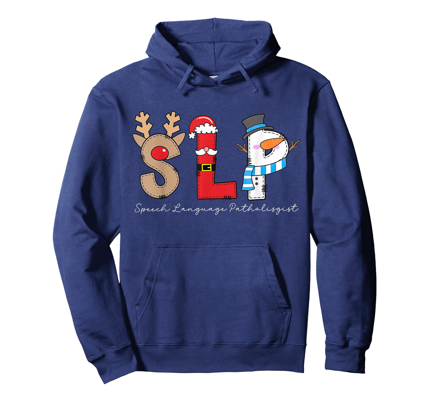 Christmas Speech Therapy SLP Language Pathologist Therapist T-Shirt