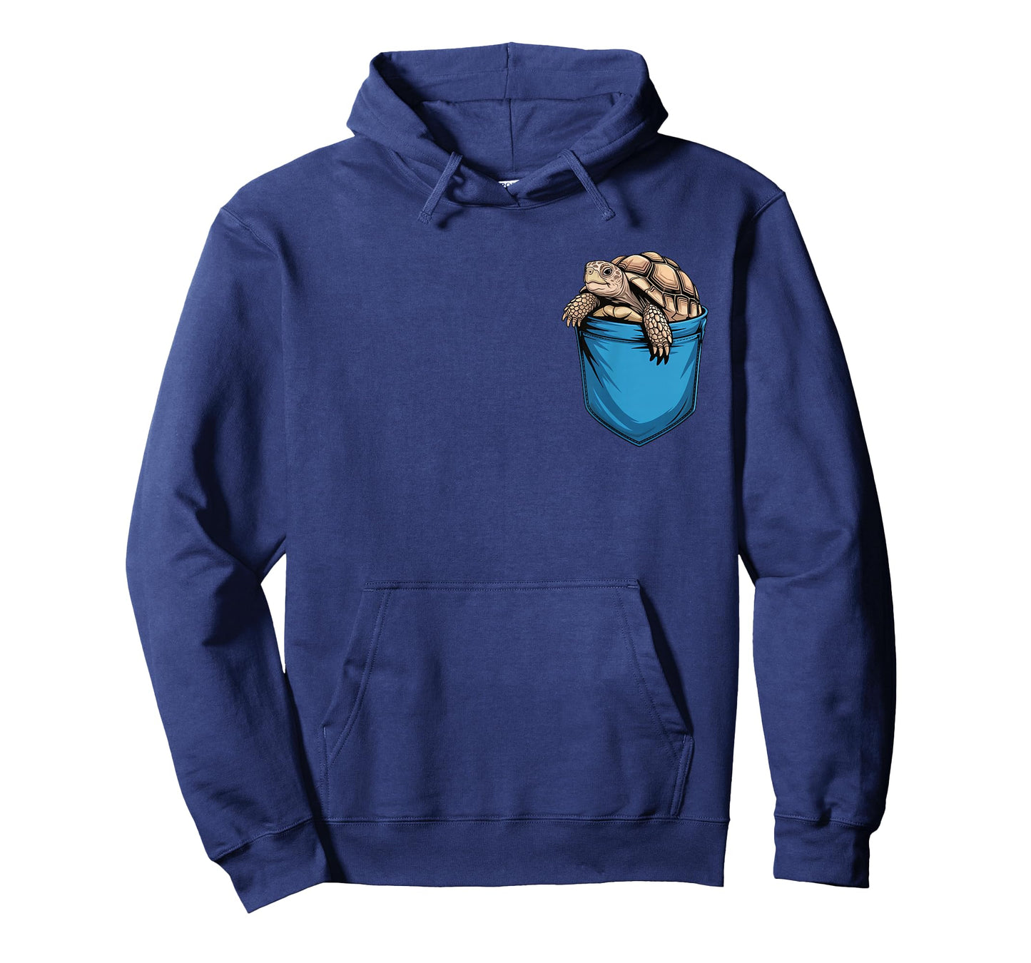 Cute Pocket Sulcata Tortoise Lovers T-Shirt