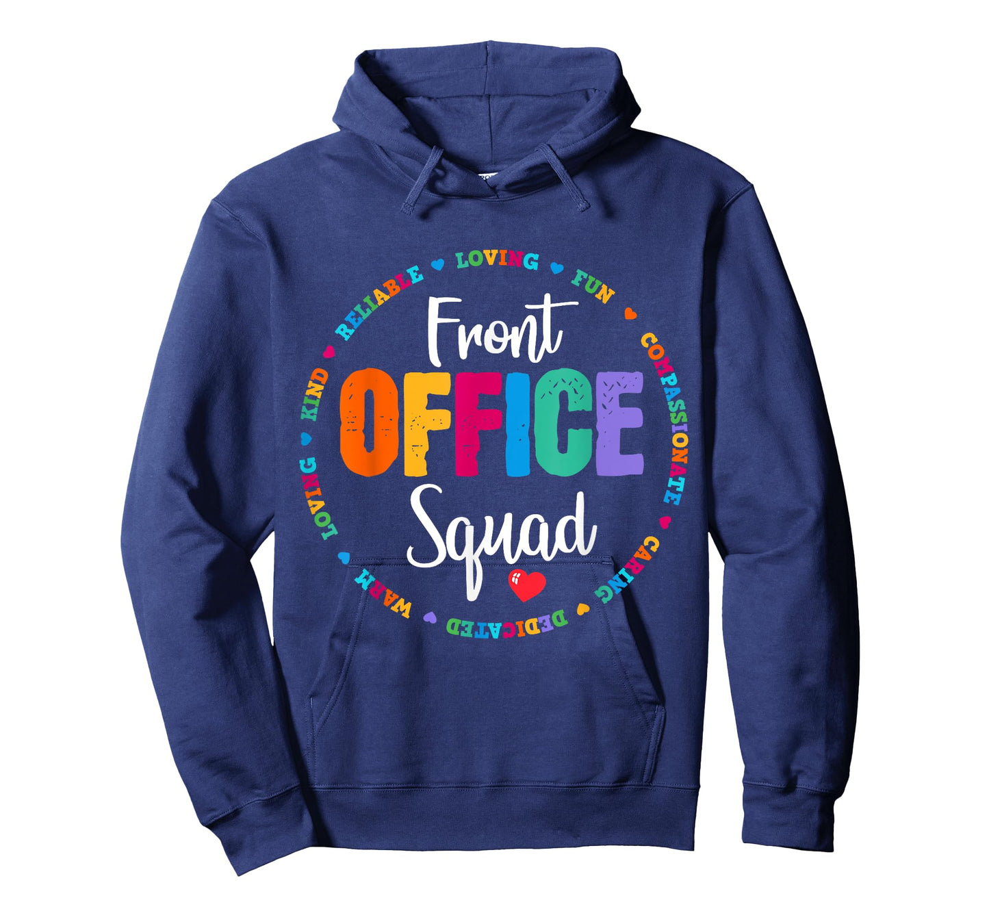 Cute School Secretary Admin Appreciation Front Office Squad T-Shirt