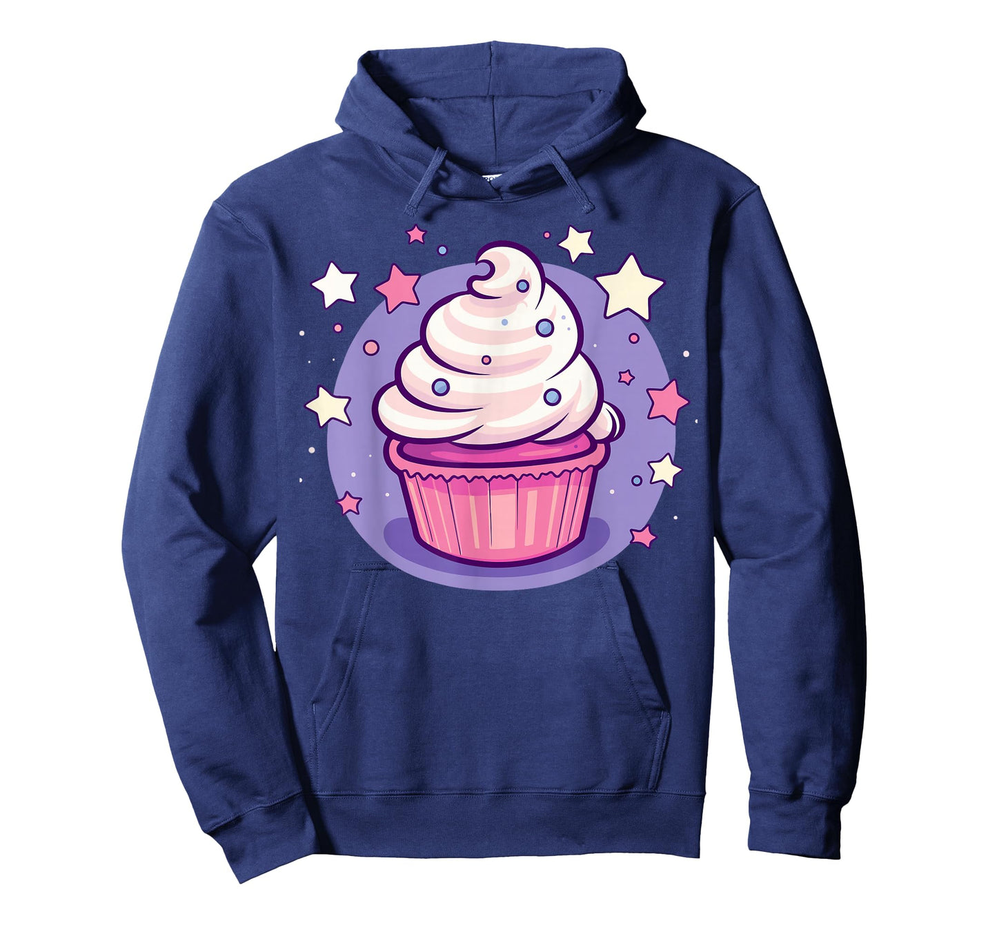Cupcake Cute Pastel Kawaii Celestial Stars Baking Dessert T-Shirt