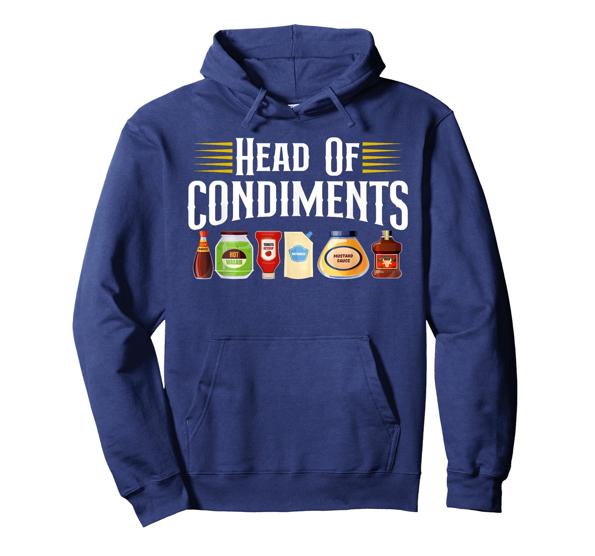 Head Of Condiments Barbecue Grill BBQ Party Meat Cooking T-Shirt