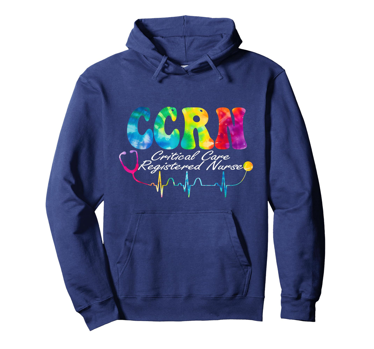 Critical Care Registered Nurse Tie Dye CCRN Nurse T-Shirt