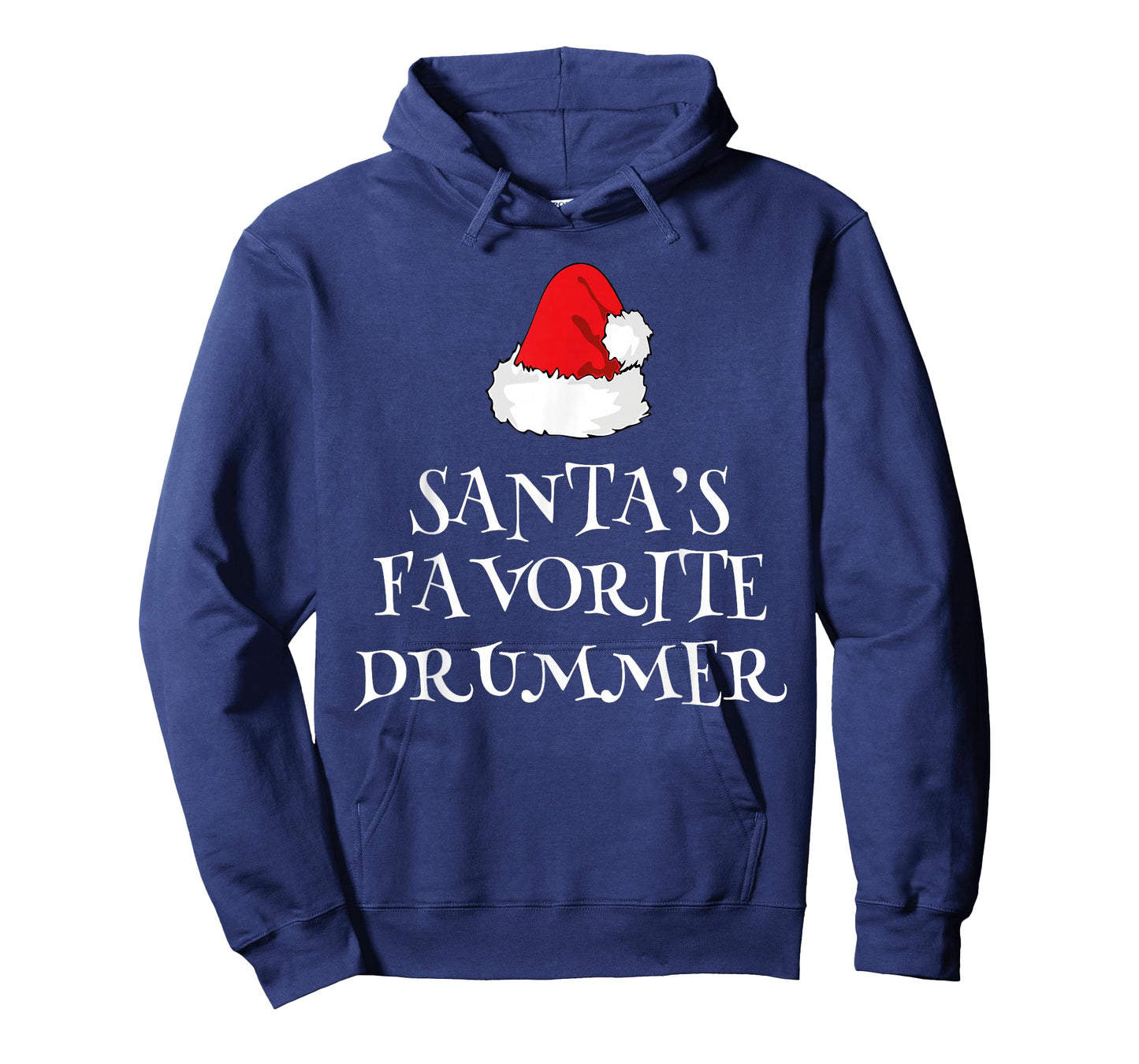 Santas Favorite Drummer Christmas Drumming Gift Drums Player T-Shirt