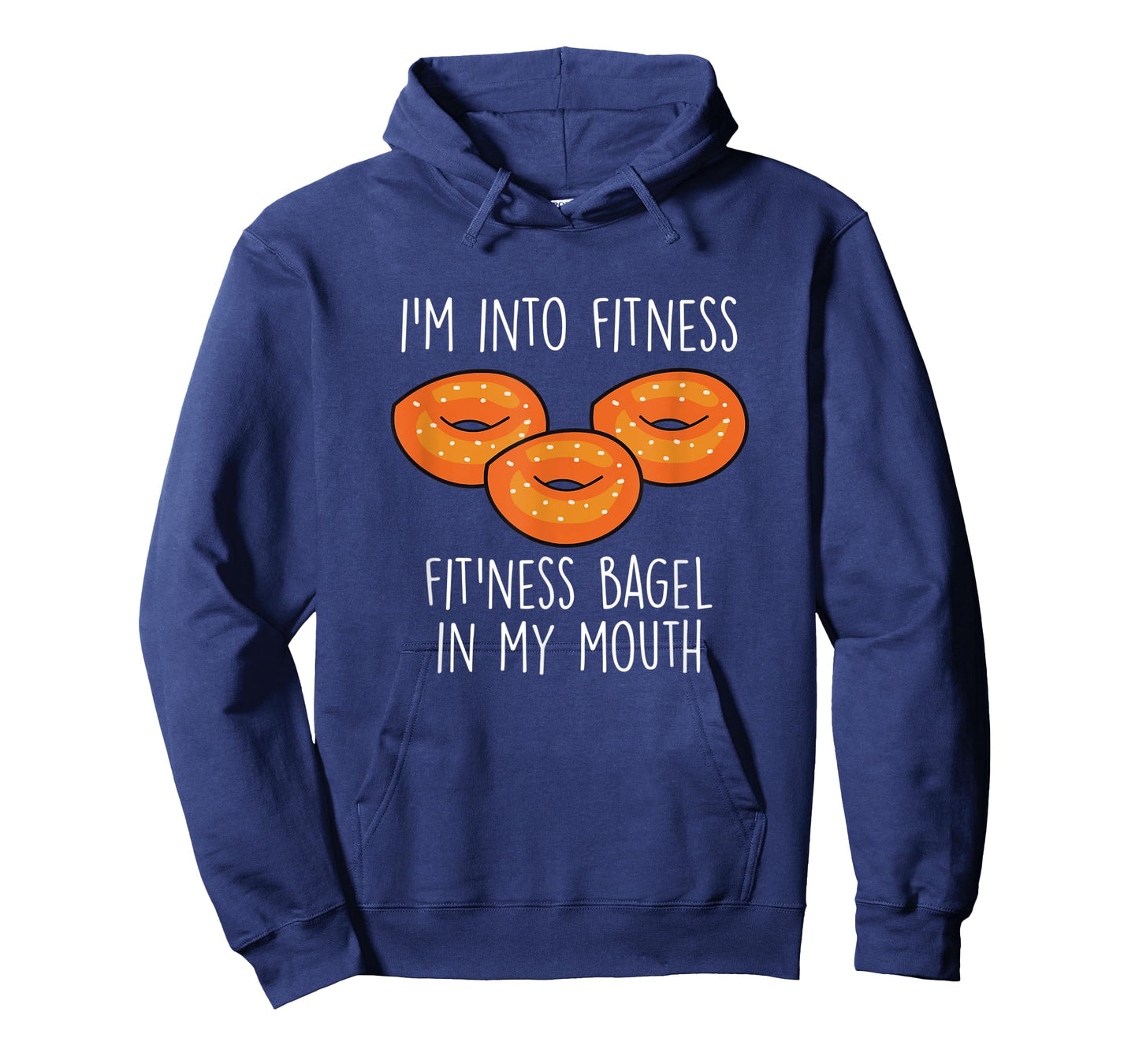Bagels I´m Into Fitness Funny Bagel Lover Baking T-Shirt