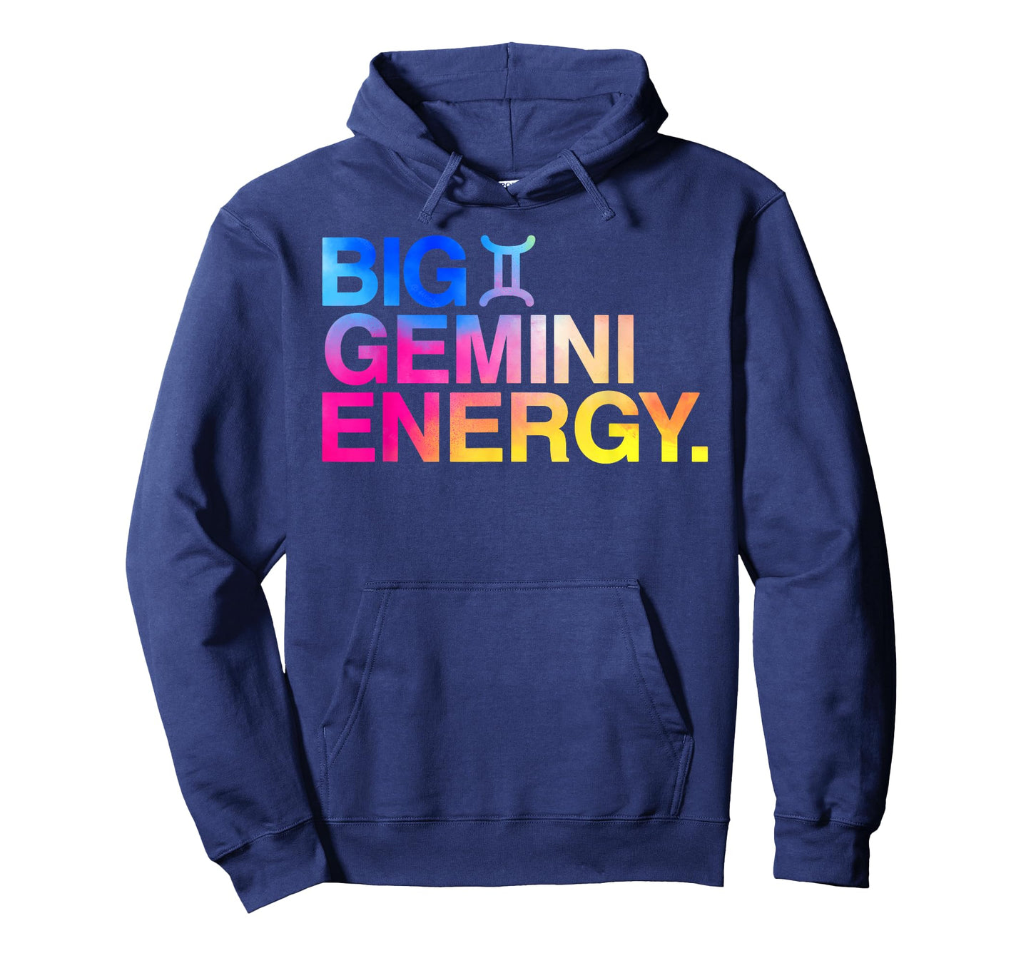 Big Gemini Energy Zodiac Sign Astrology Birthday T-Shirt