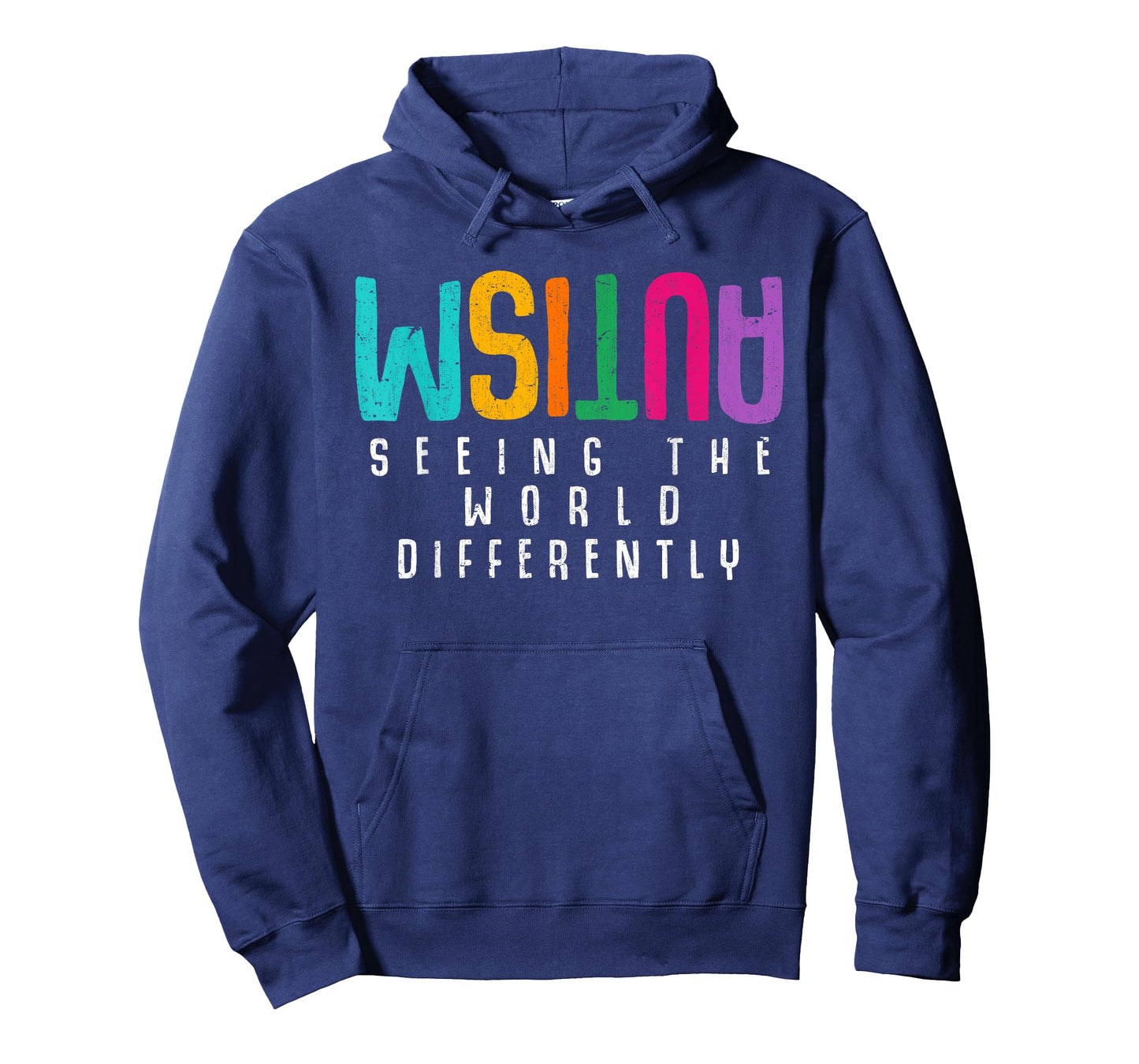 Autism Seeing The World Differently Support Autism Awareness T-Shirt