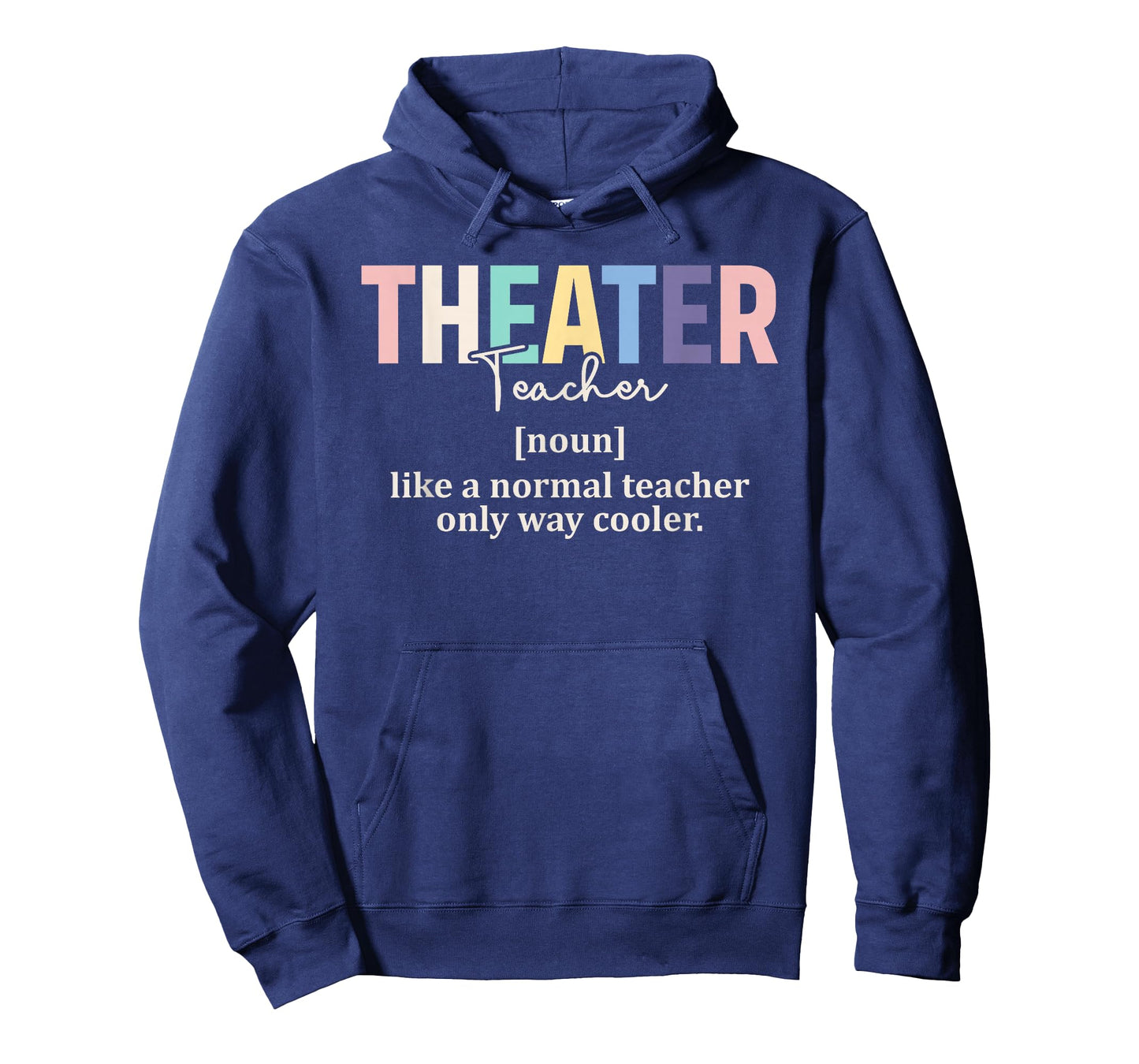 Funny Theater Teacher Definition Retro Shirt Back To School T-Shirt