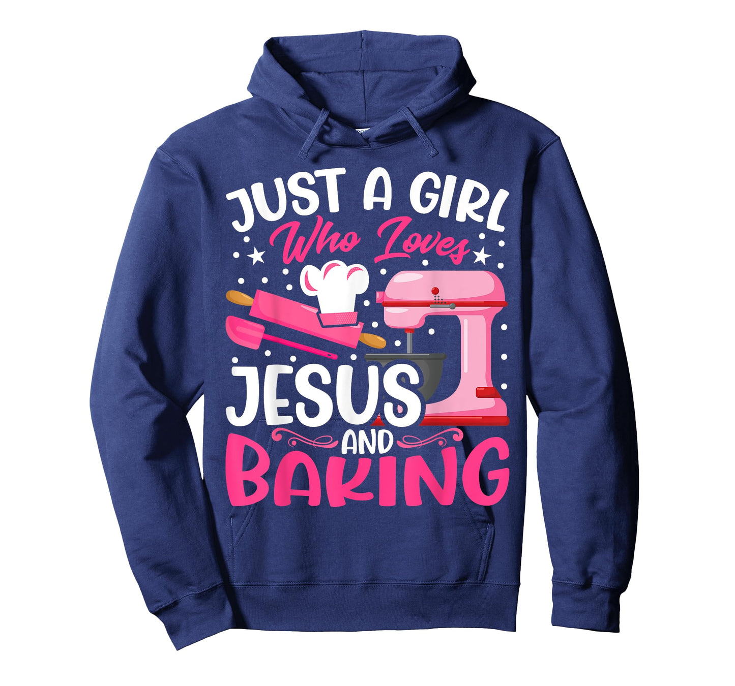 Baker Girl - Funny Just a Girl Who Loves Jesus and Baking T-Shirt