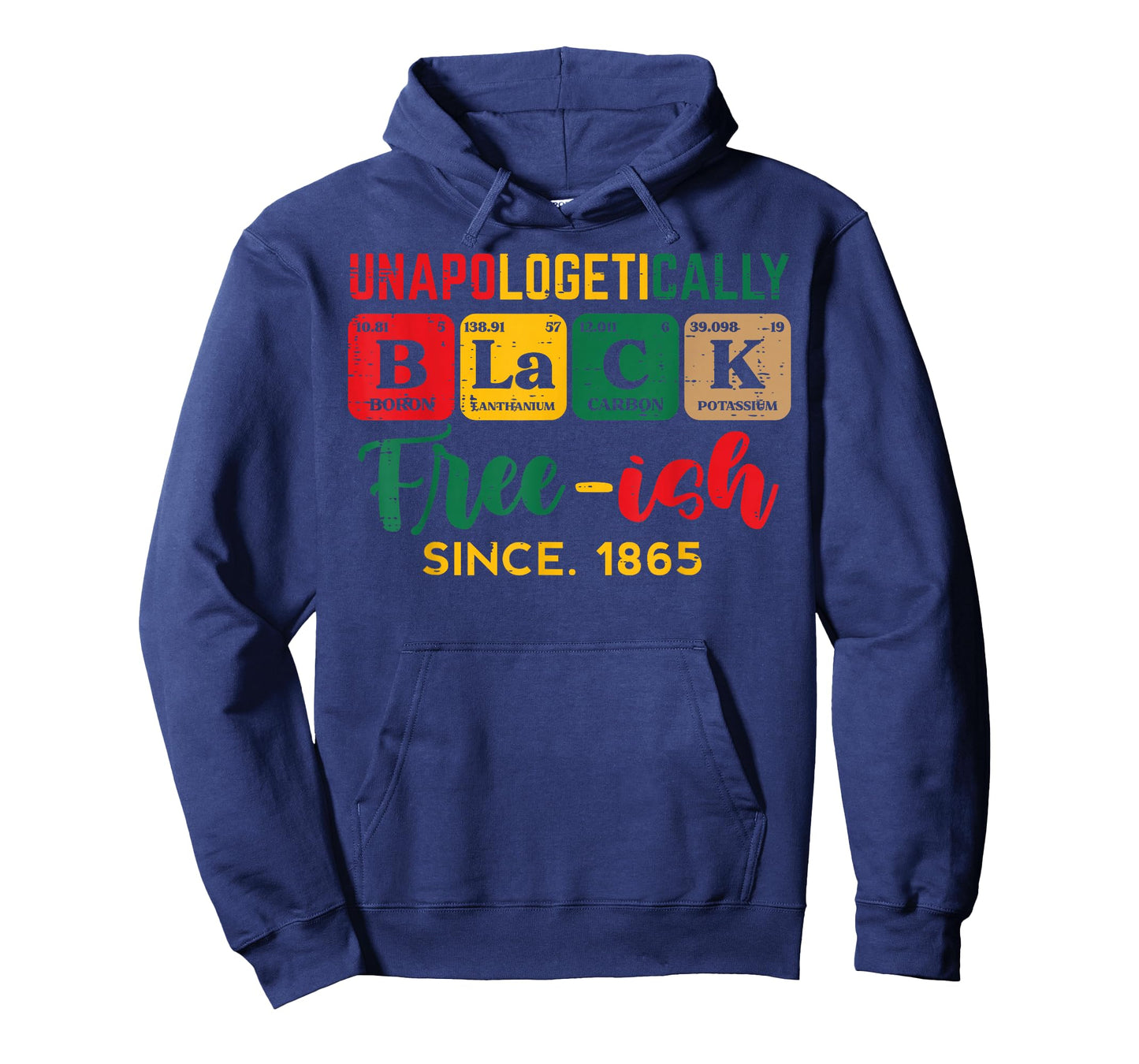 Juneteenth Unapologetically Black Periodic Women Men Kids T-Shirt