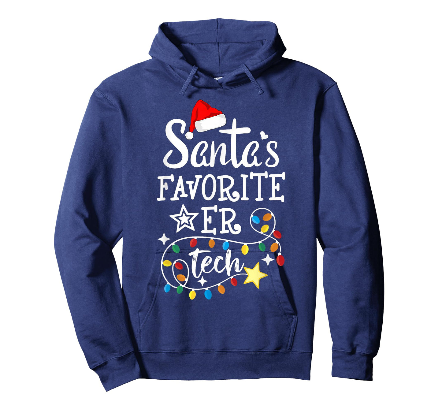 Christmas Emergency Room Technician Santa's Favorite ER Tech T-Shirt
