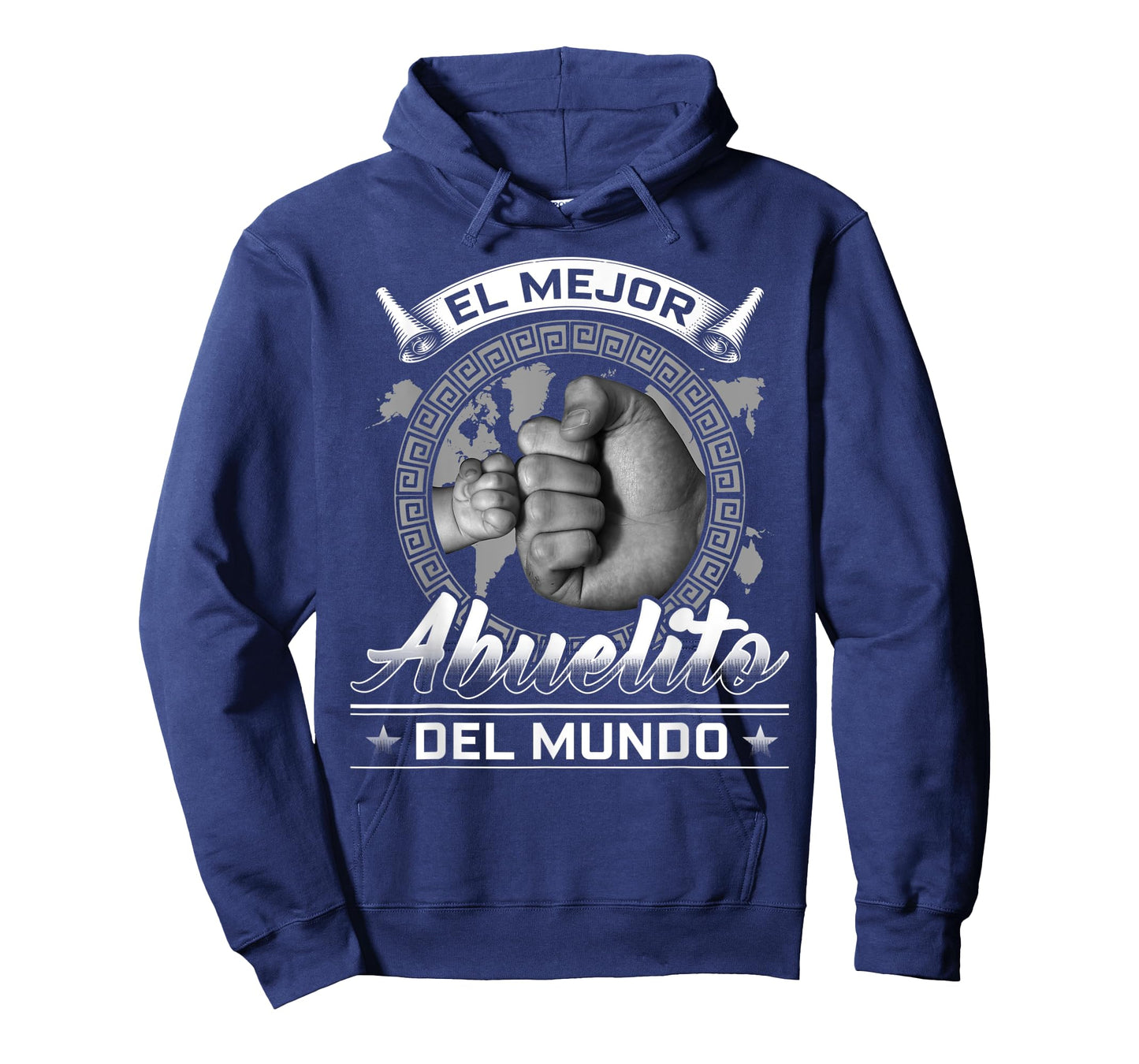 El Mejor Abuelito Del Mundo Men American Flag Decor Grandpa T-Shirt