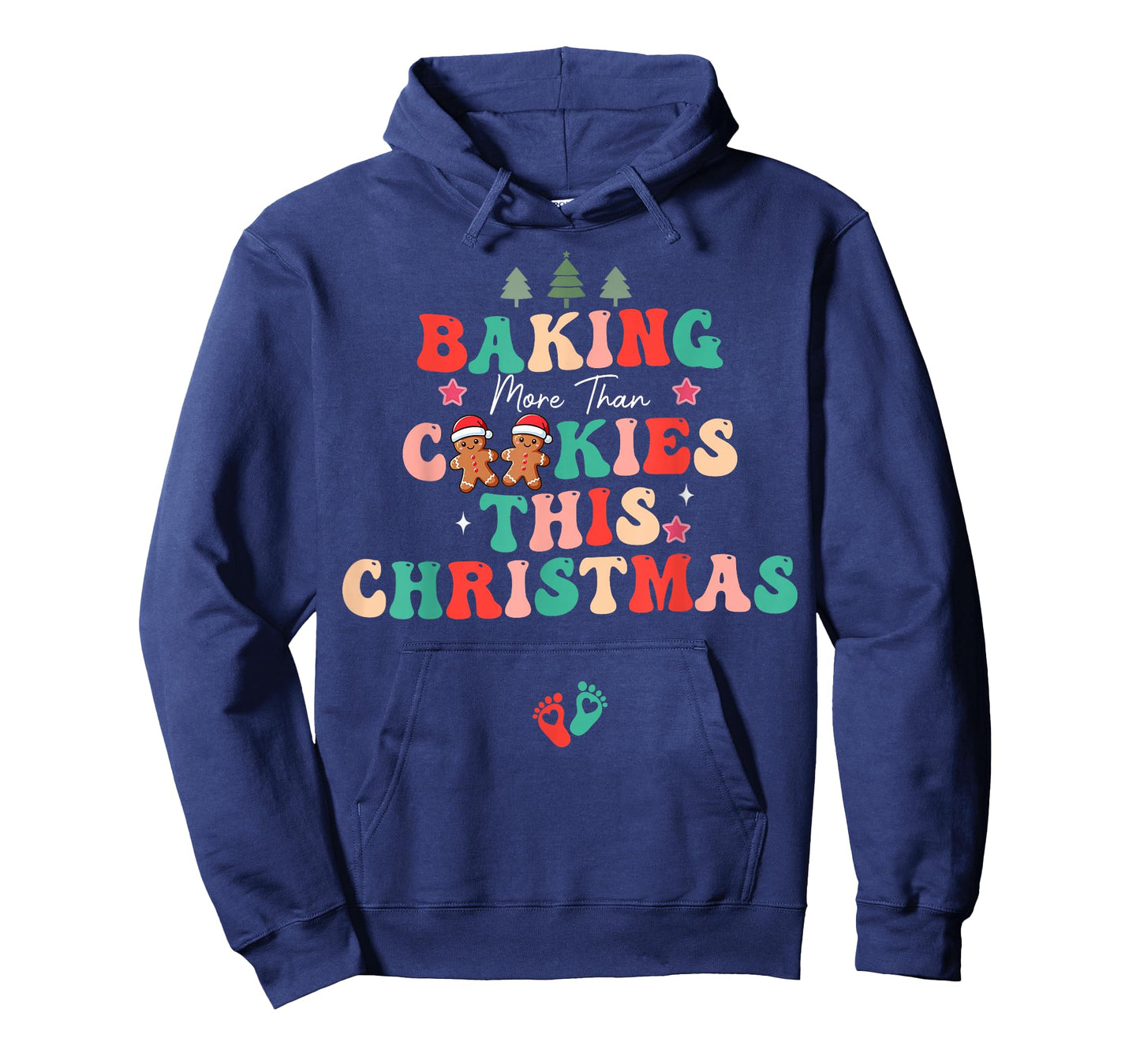Baking More Than Cookies This Christmas Pregnant Mom to Be T-Shirt