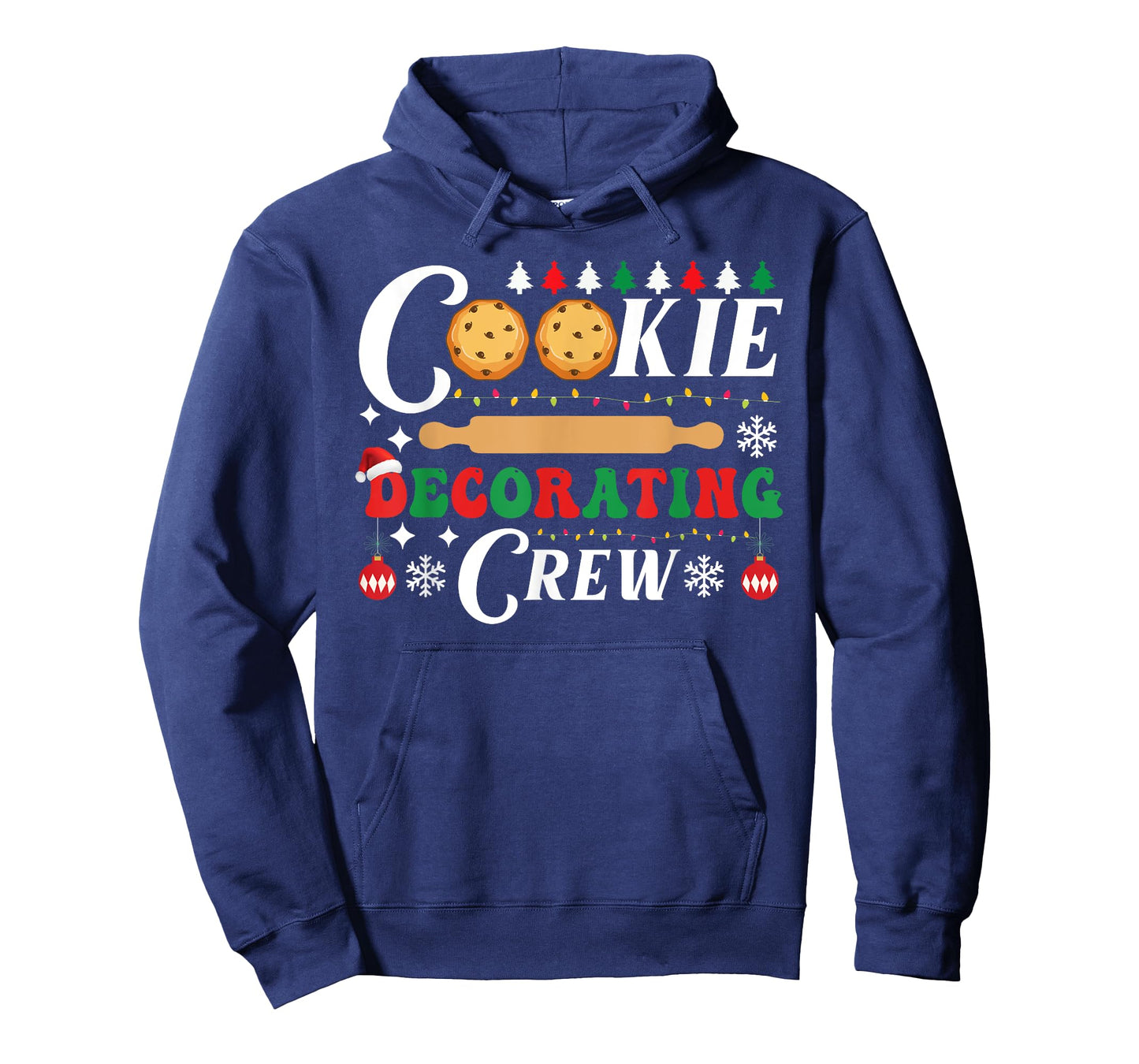 Cookie Decorating Crew Funny Christmas Baking Bakers Pajama T-Shirt