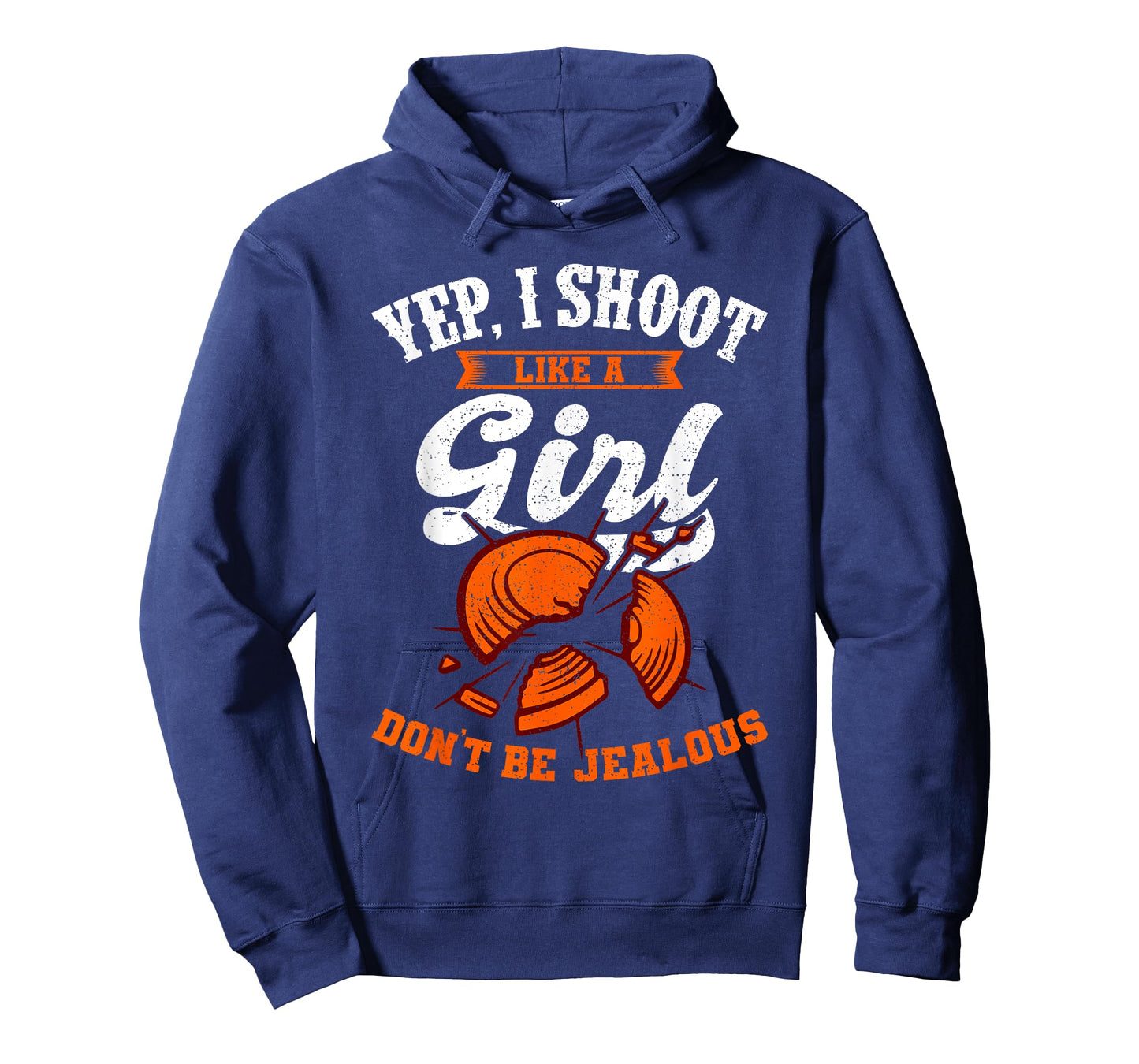 Clay Target Shooting Yep, I Shoot Like A Girl Gift T-Shirt
