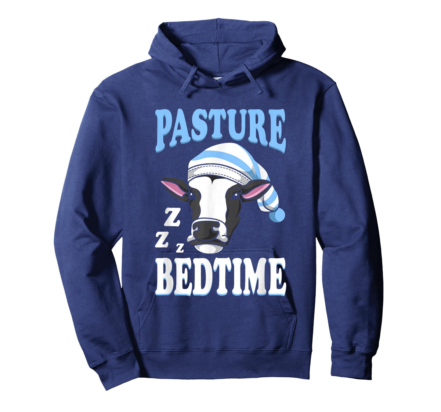 Cute Sleepy Cow Pasture Bedtime T-Shirt