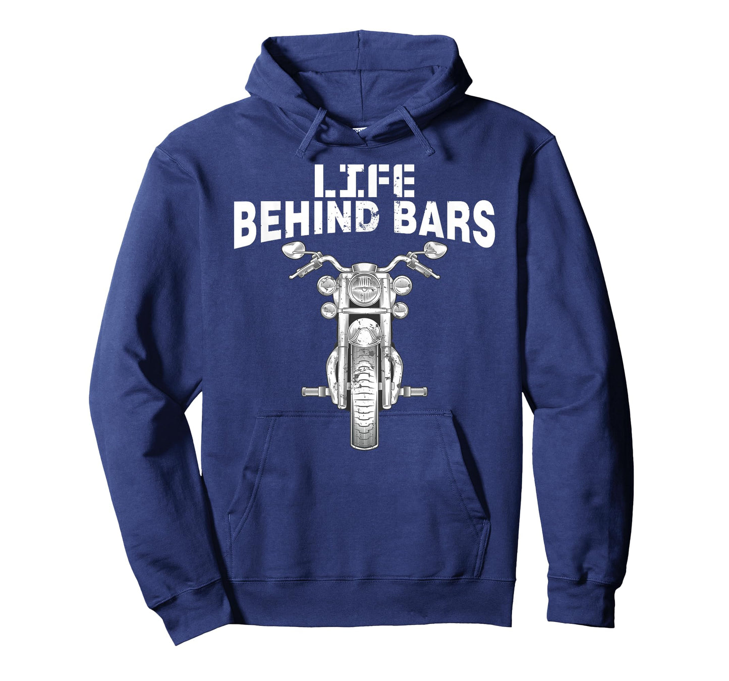 Cool Life Behind Bars Gift Motorcycle Biker Men Father's Day T-Shirt