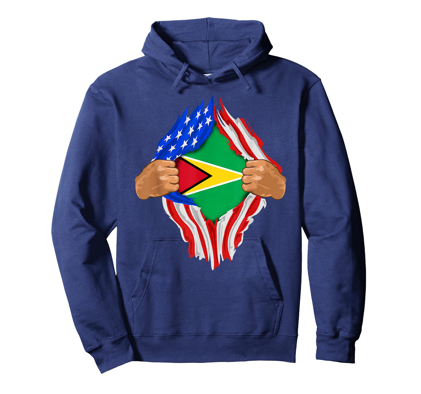 Guyanese Blood Inside Me T-Shirt | Guyana Flag Gift T-Shirt