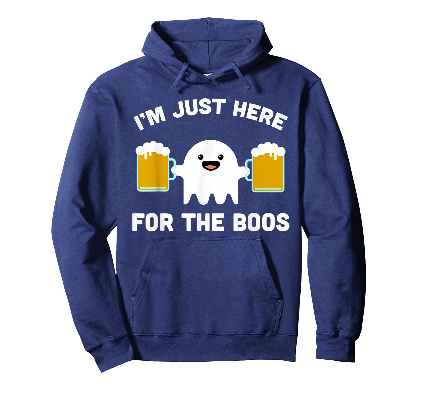 Bartender Halloween Costume Funny Ghost Here For The Boos T-Shirt