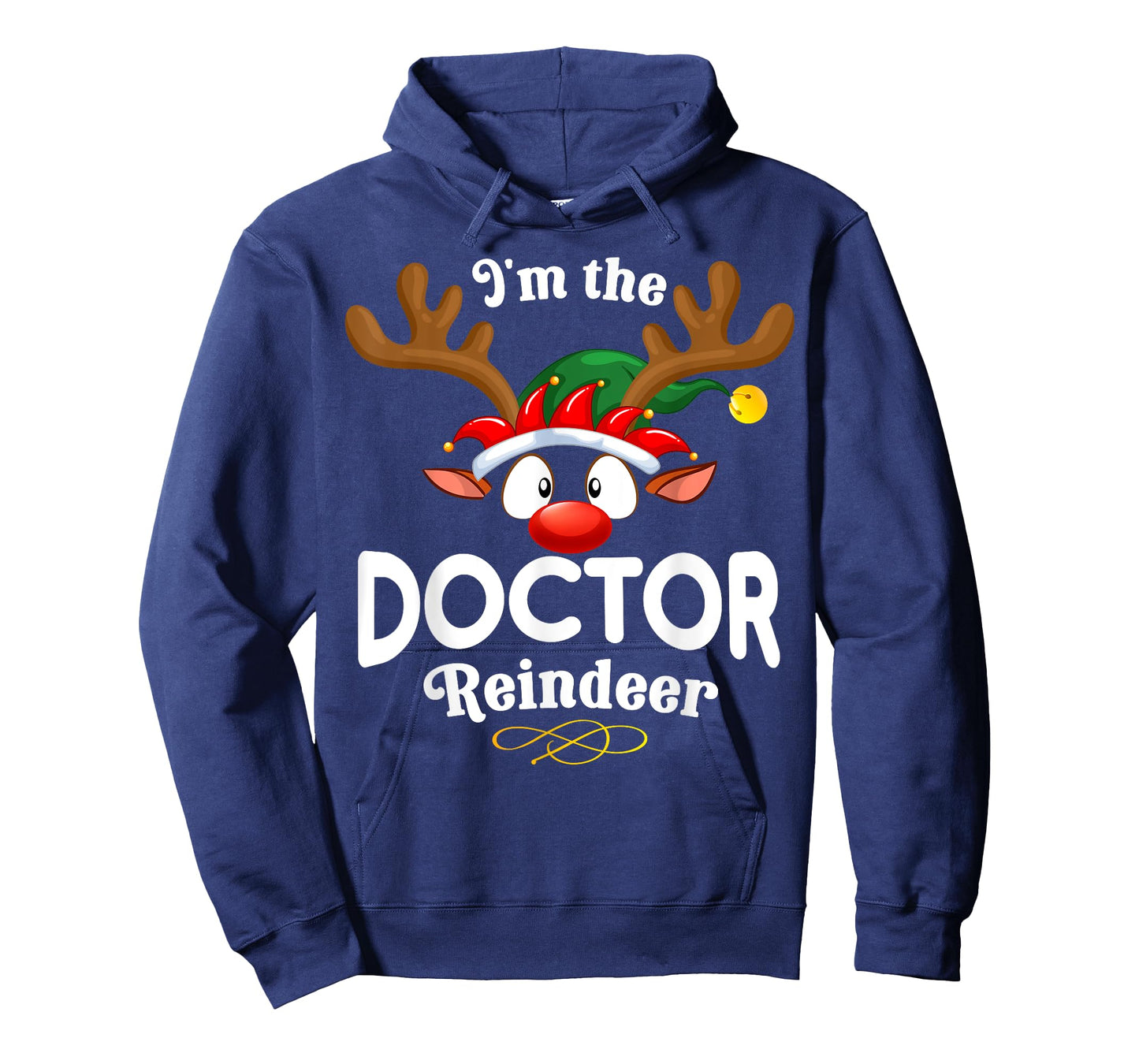 Christmas PJS Doctor XMas Reindeer Matching T-Shirt
