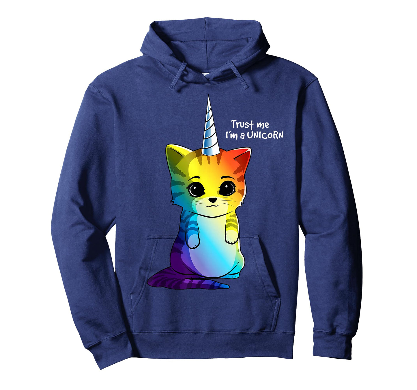 Caticorn T Shirt Unicorn Cat Kittycorn Girls Women Rainbow T-Shirt