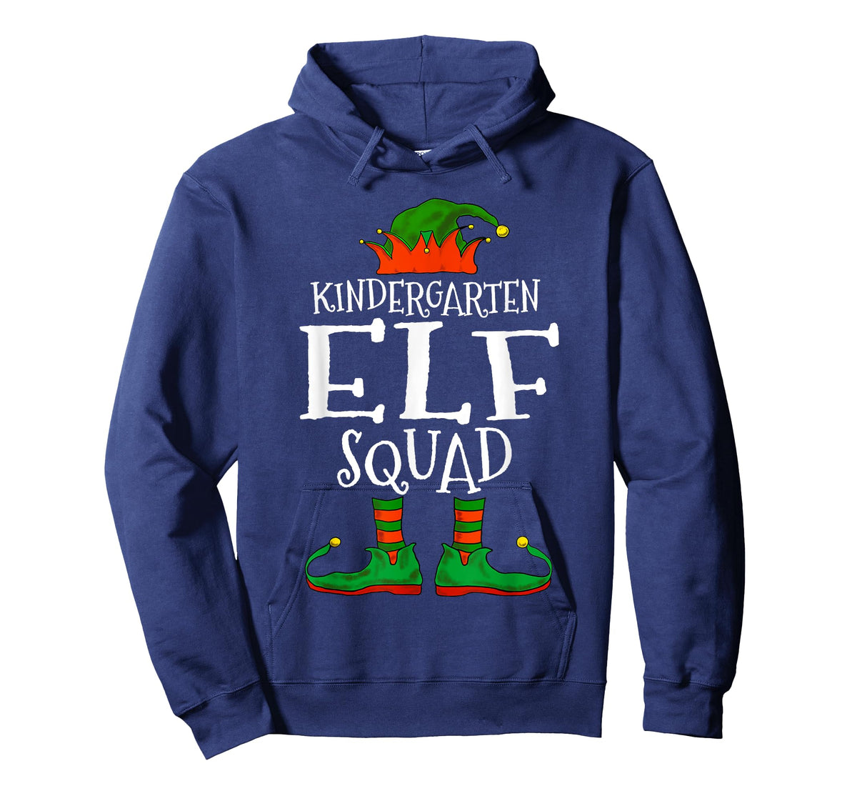 Kindergarten Elf Squad Teacher Student Christmas Gift Men Women Kids T-Shirt