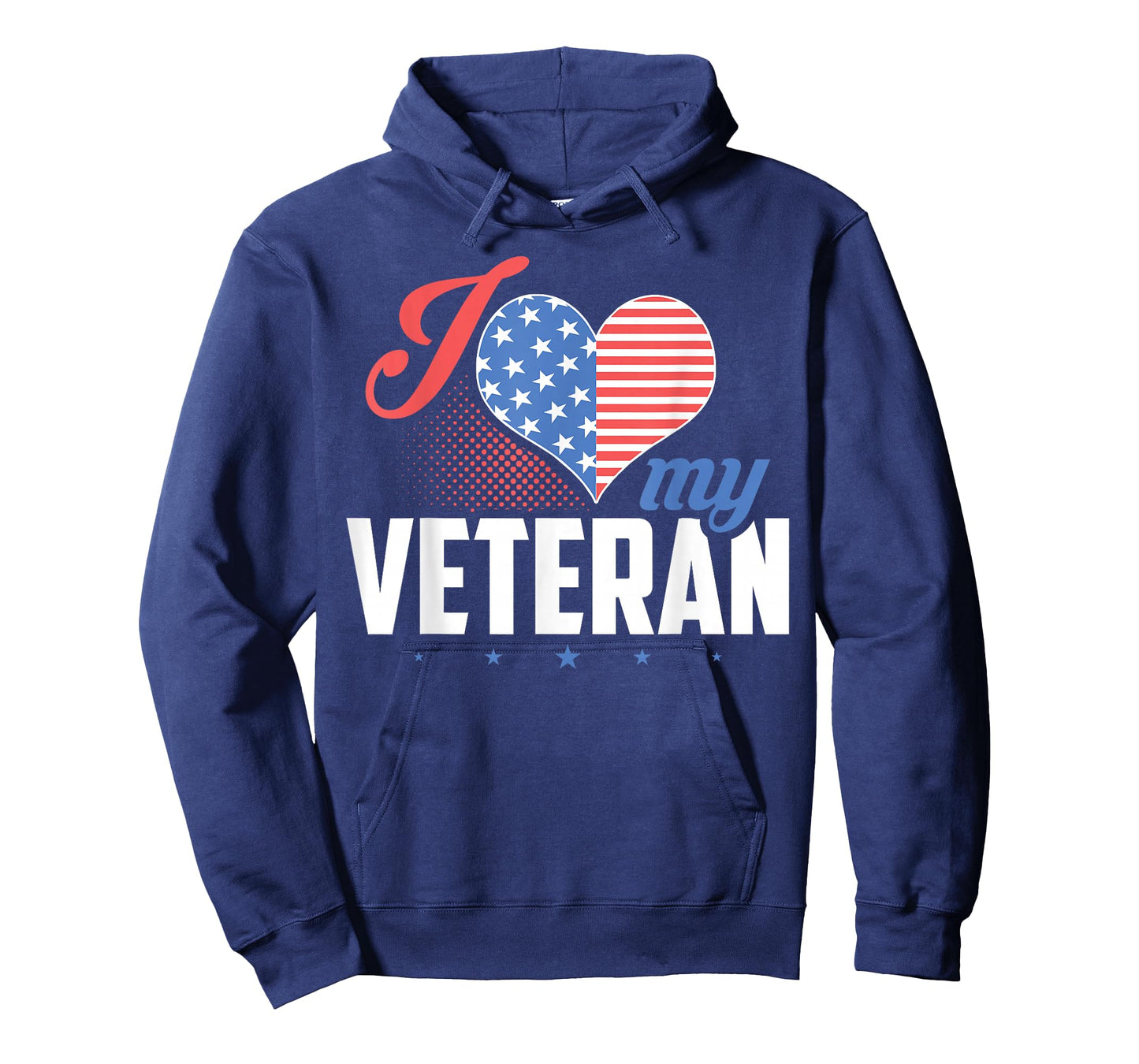 I Love My Veteran Heart T-Shirt