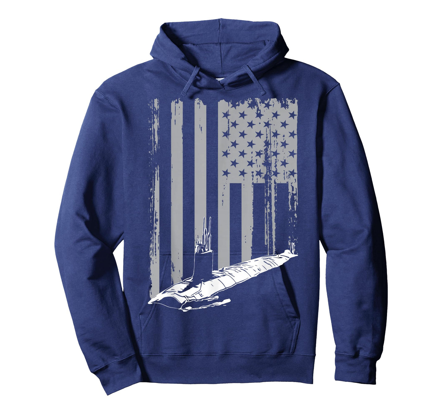 Submariner American Flag Patriotic Submarine Veteran Grandpa T-Shirt