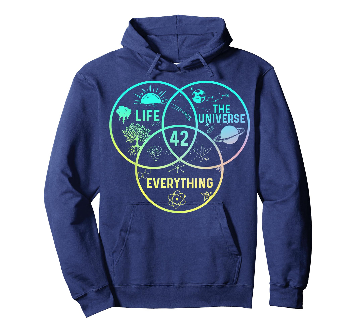42 Answer To Life The Universe And Everything Funny Design T-Shirt