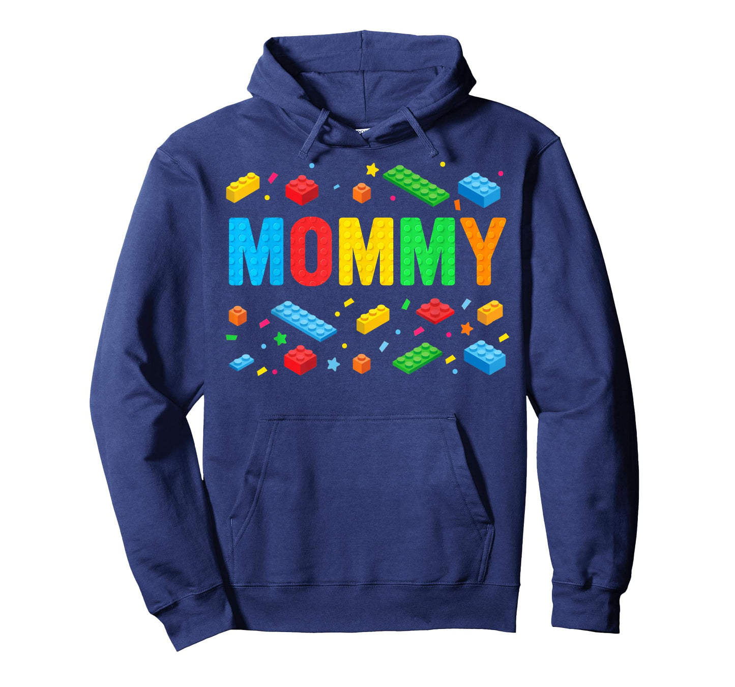 Mommy Master Builder Building Bricks Blocks Family Matching T-Shirt