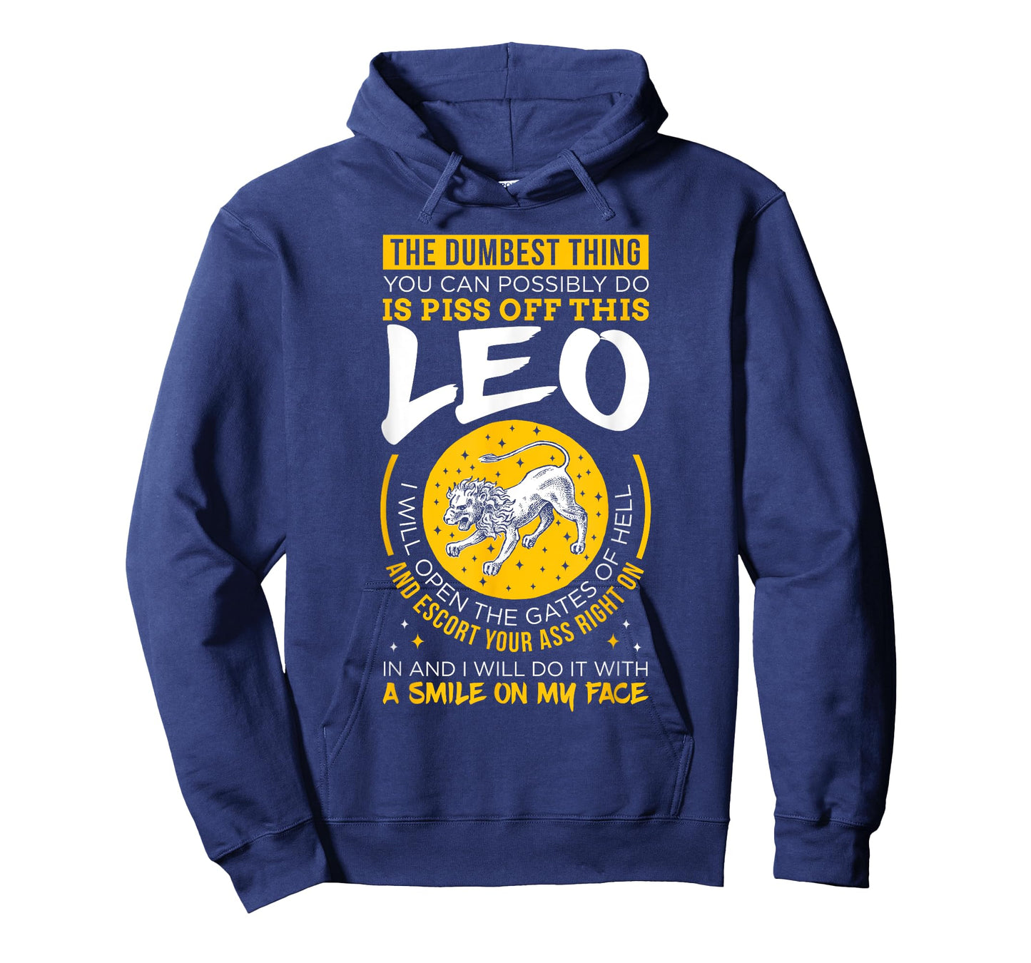 Leo Zodiac Lion Sign Horoscope Funny Gift T-Shirt