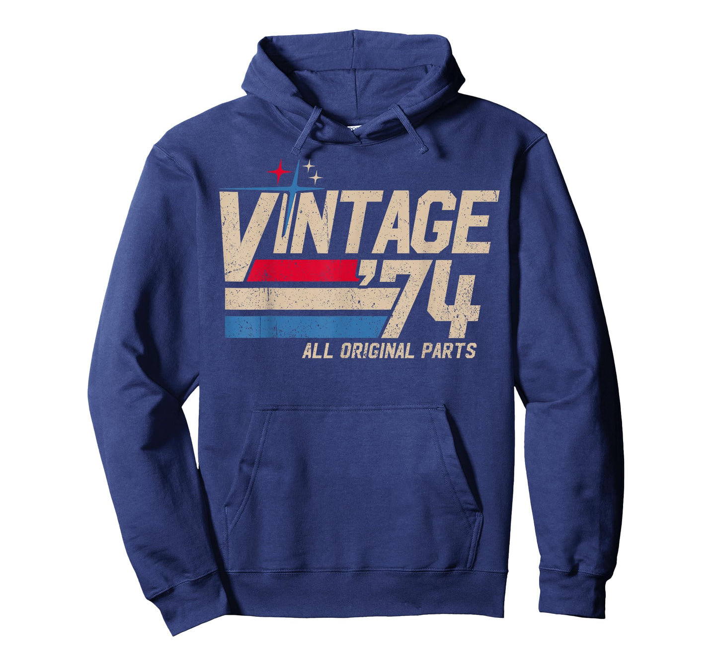 Vintage '74 Retro 51st Birthday for Men Dad USA Since 1974 T-Shirt