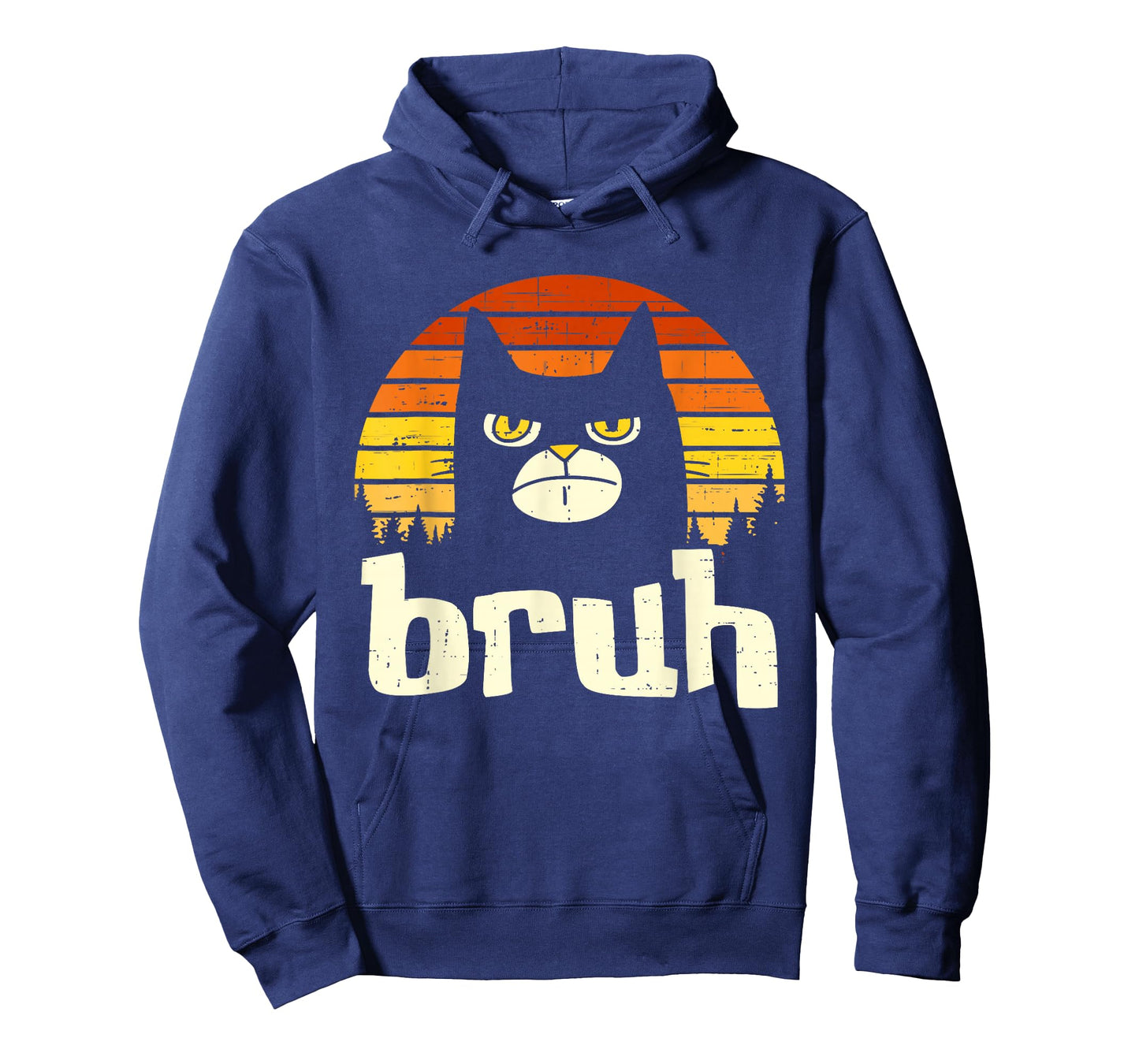 Funny Cat Bruh for Teens Boys Girls Kitty Meow Meme Trendy T-Shirt