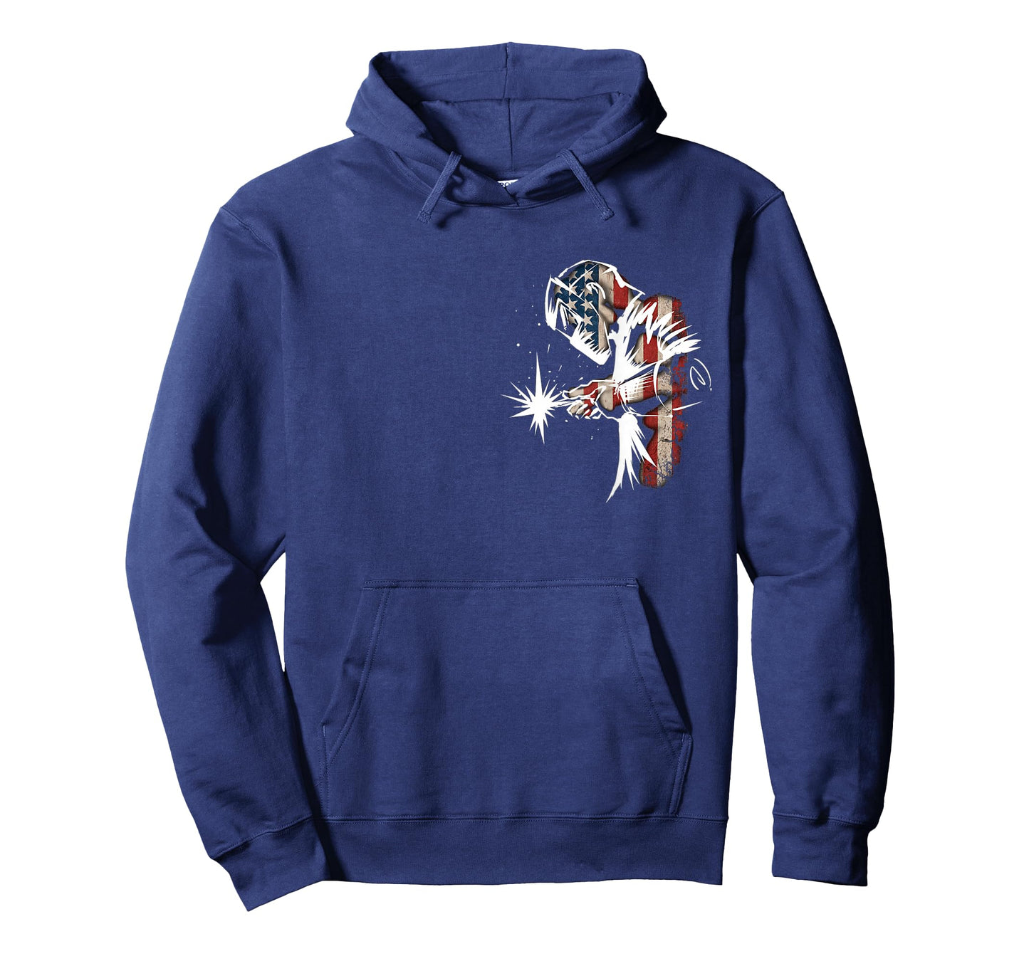 Welder American Flag USA Patriotic Welder Gift T-Shirt