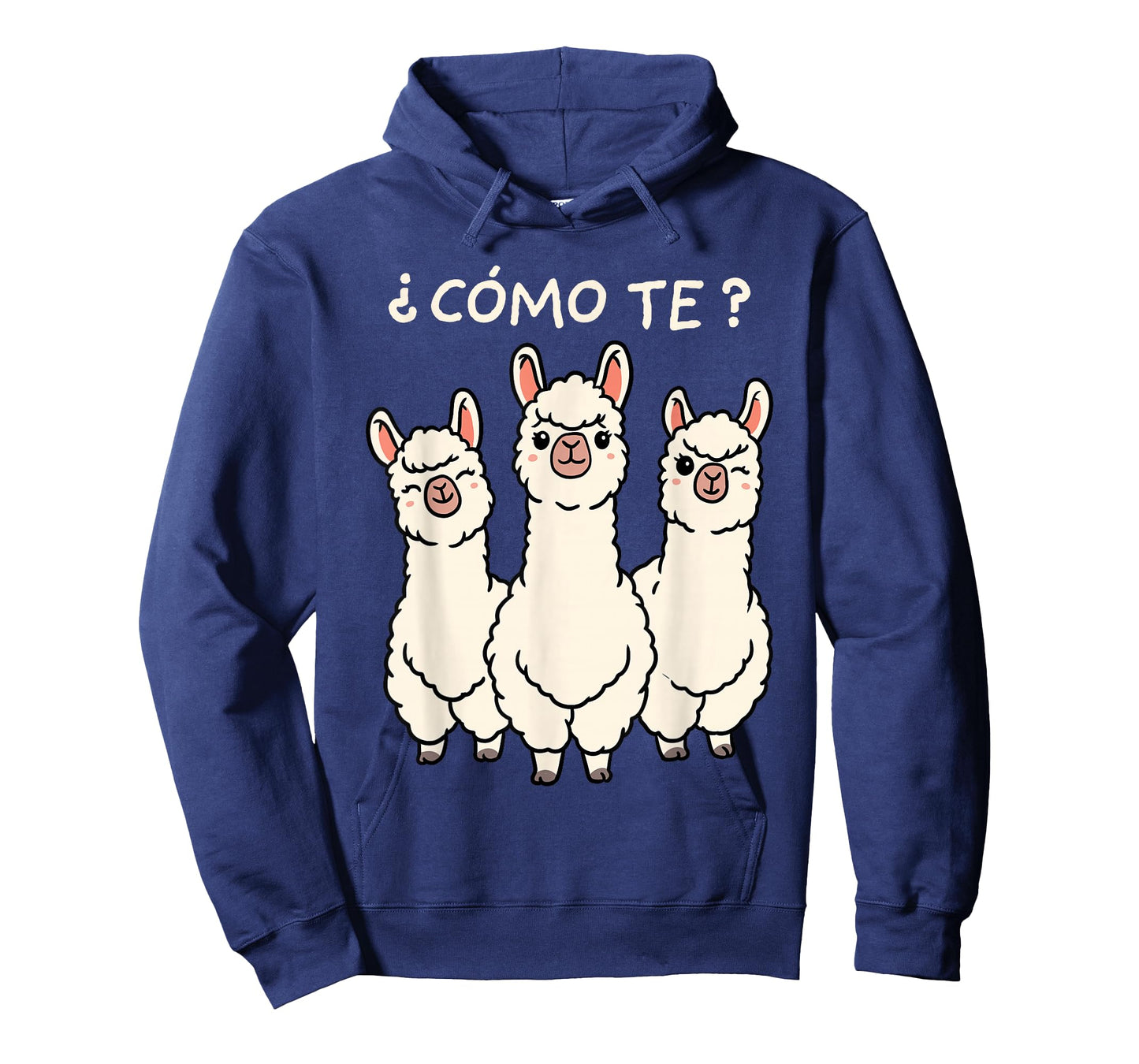 Como Te Llamas Shirt Funny Llama Spanish Teacher Joke T-Shirt