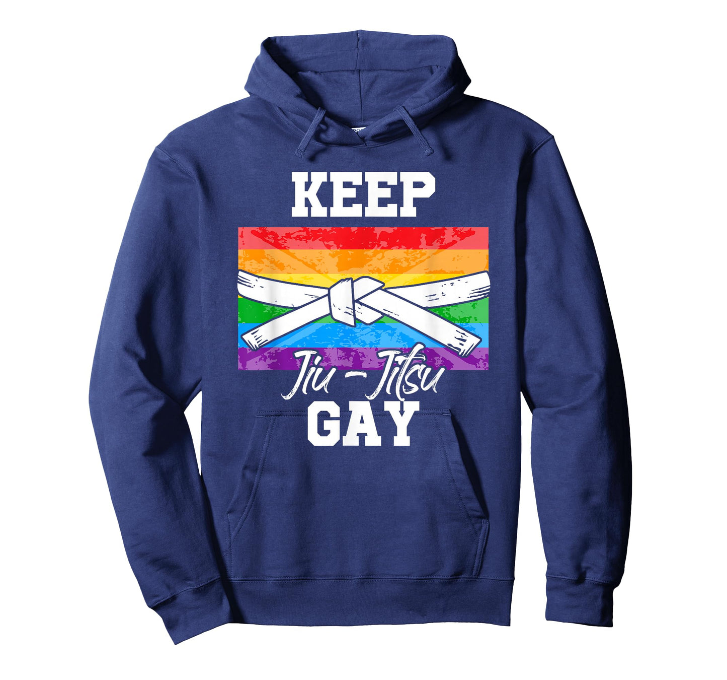 Keep Jiu Jitsu Gay LGBT Pride Month Ally Flag T-Shirt