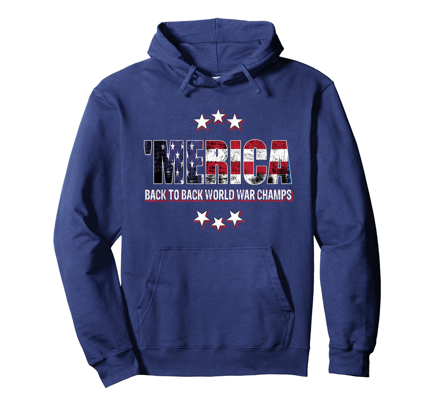 Merica Back to Back World Champs T-Shirt Fourth of July Tee T-Shirt