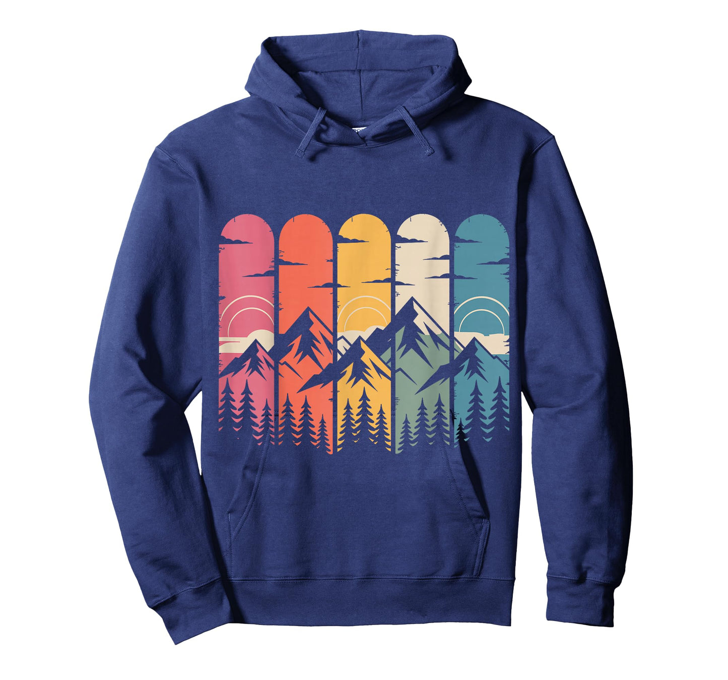 Outdoors Wildlife Forest Mountain Hiking Sunset Nature Trees T-Shirt