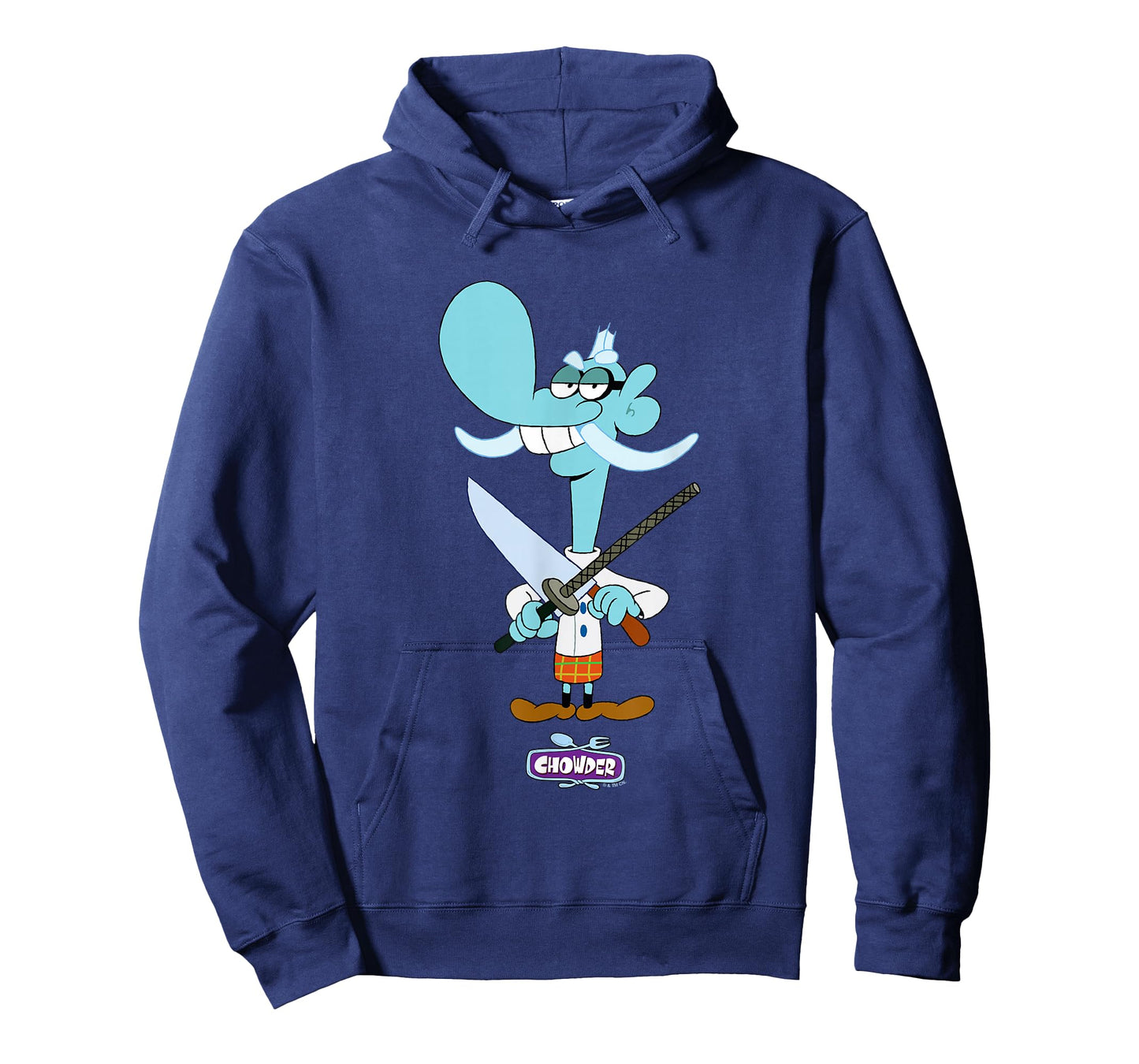 Chowder Mung Daal Sharpening A Knife Serious Face T-Shirt