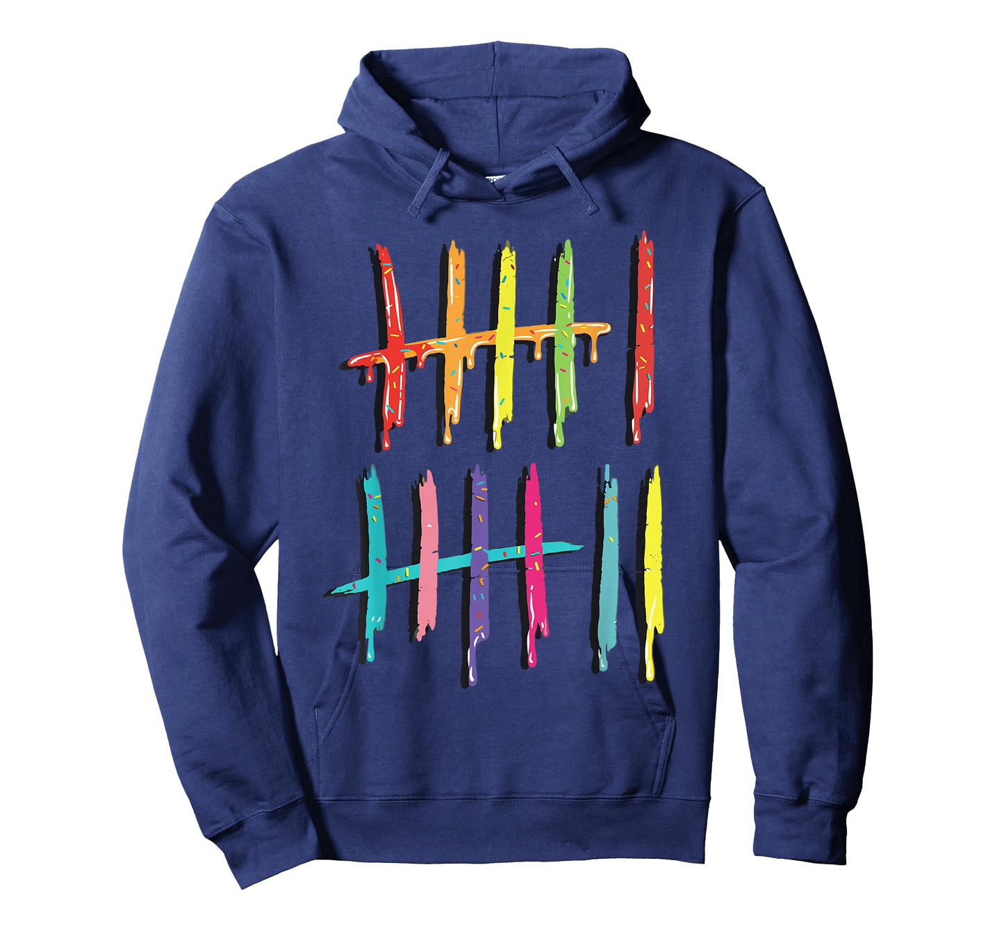 Tally Marks 6 7 Numbers Funny Six Seven 67 Meme Gen Z Humor T-Shirt