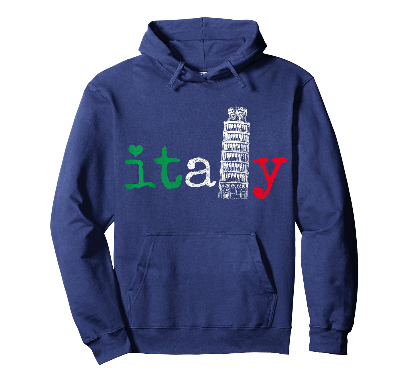 Italy Italy Flag Pride Leaning Tower of Pisa T-Shirt