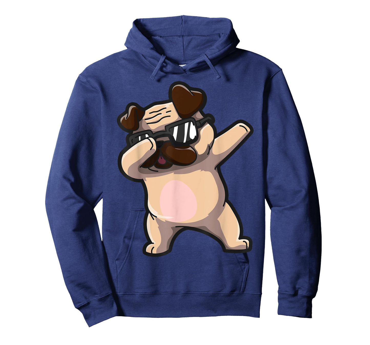 Dabbing Pug Lover Owner Funny Pet T-Shirt