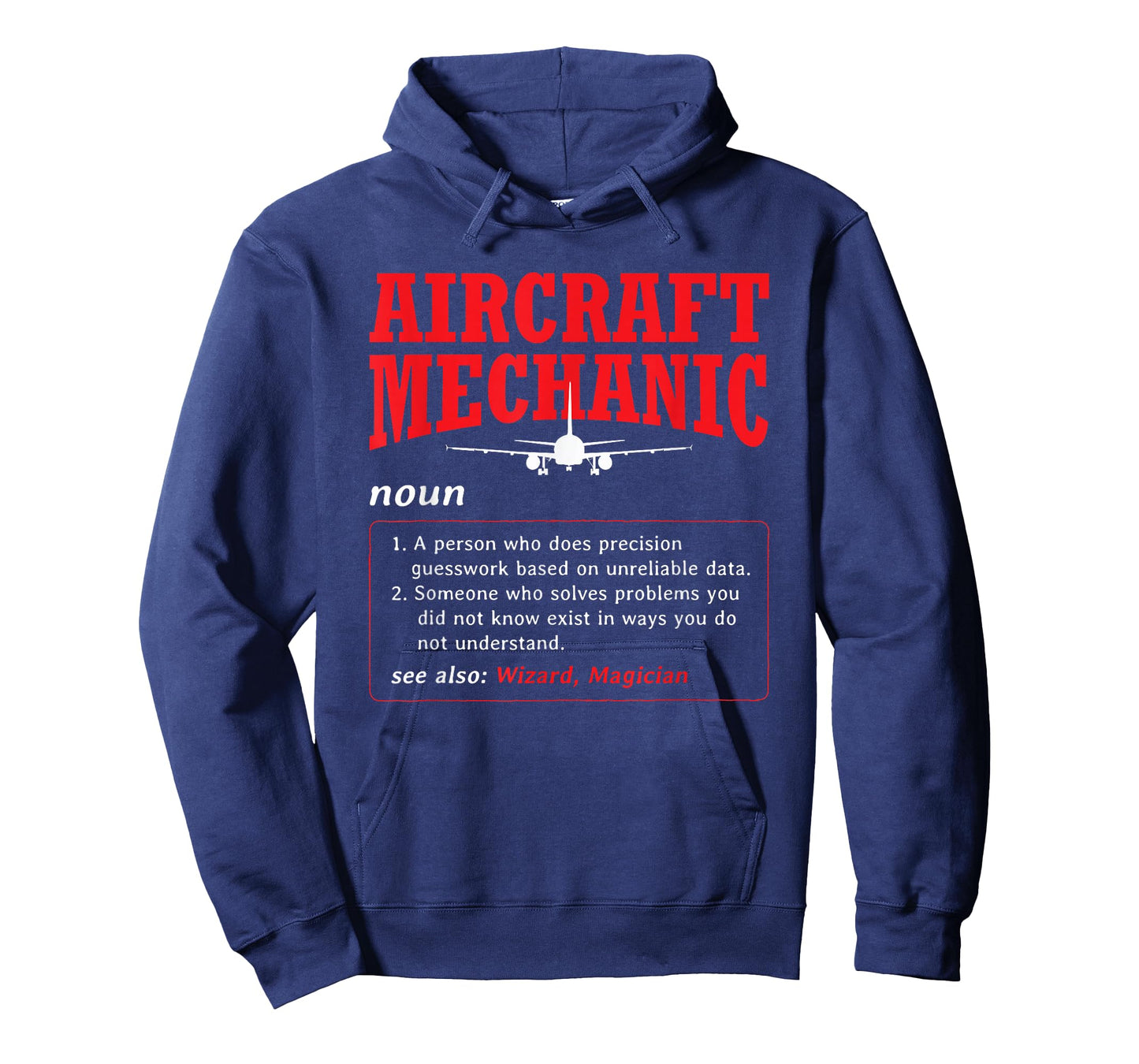 Aircraft Mechanic Definition Airplane Aircraft Mechanic T-Shirt