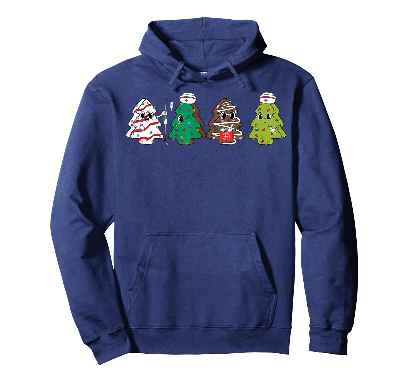 Christmas Nurse Tree Cake Nursing School Registered Nurse RN T-Shirt