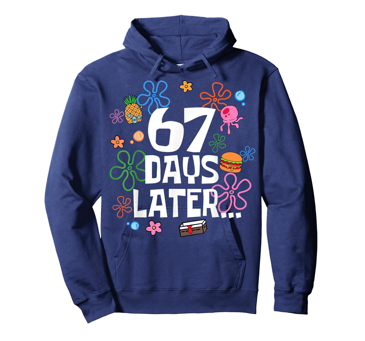 Six Seven Meme 67 Days of School Later Funny Teacher Kids T-Shirt