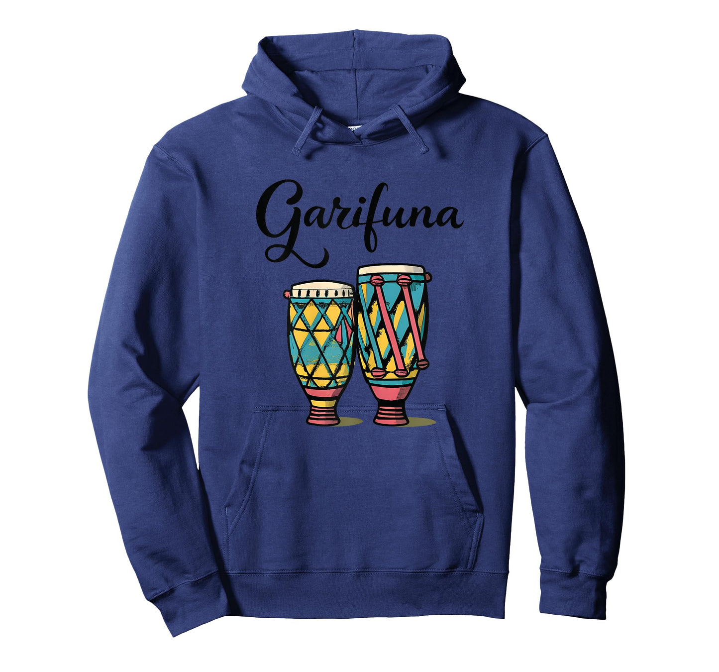 Garfuna Drums Flag African Afro Caribbean Honduras Punta T-Shirt