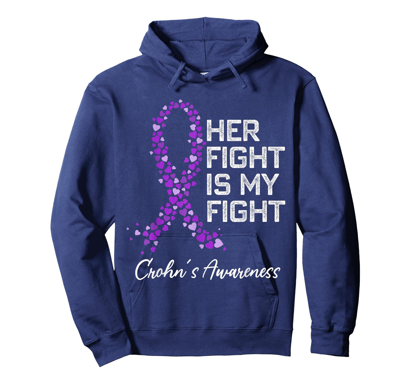 Colon Cancer and Crohn's Disease Awareness Husband Boyfriend T-Shirt