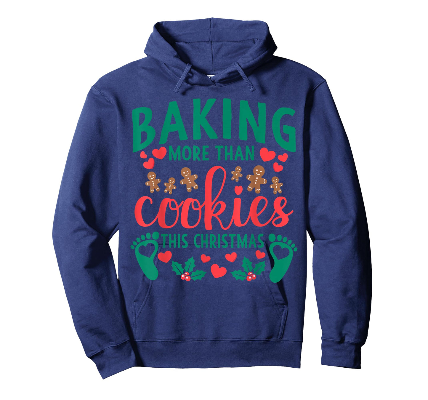Baking More Than Cookies This Christmas Pregnant Mom to Be T-Shirt