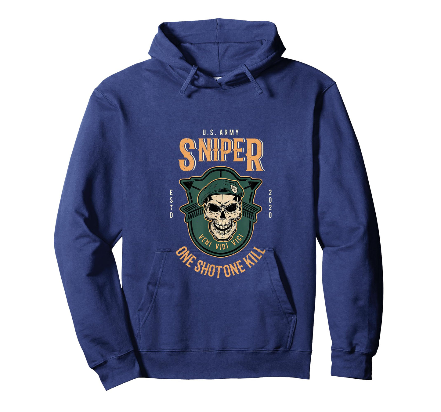 US Army Sniper Skull Graphic Design Military Gifts T-Shirt